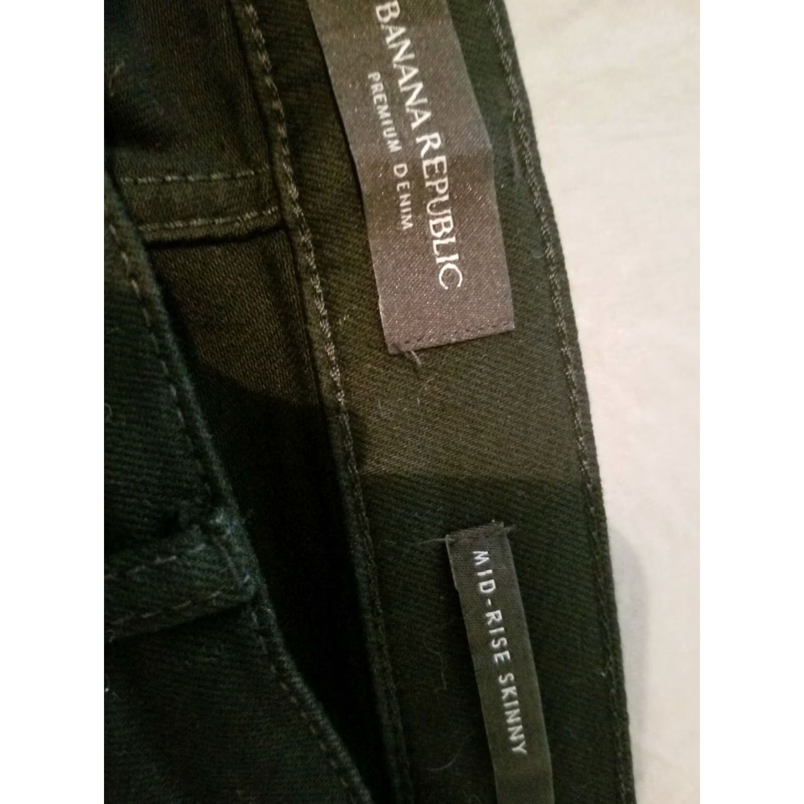 Banana Republic Womens Banana Republic Jeans Skinny 29 Black Denim Pants Size 29 Regular Denim Banana Republic Womens Skinny Jeans Black 90s? Size 29" - 6 Thumbnail