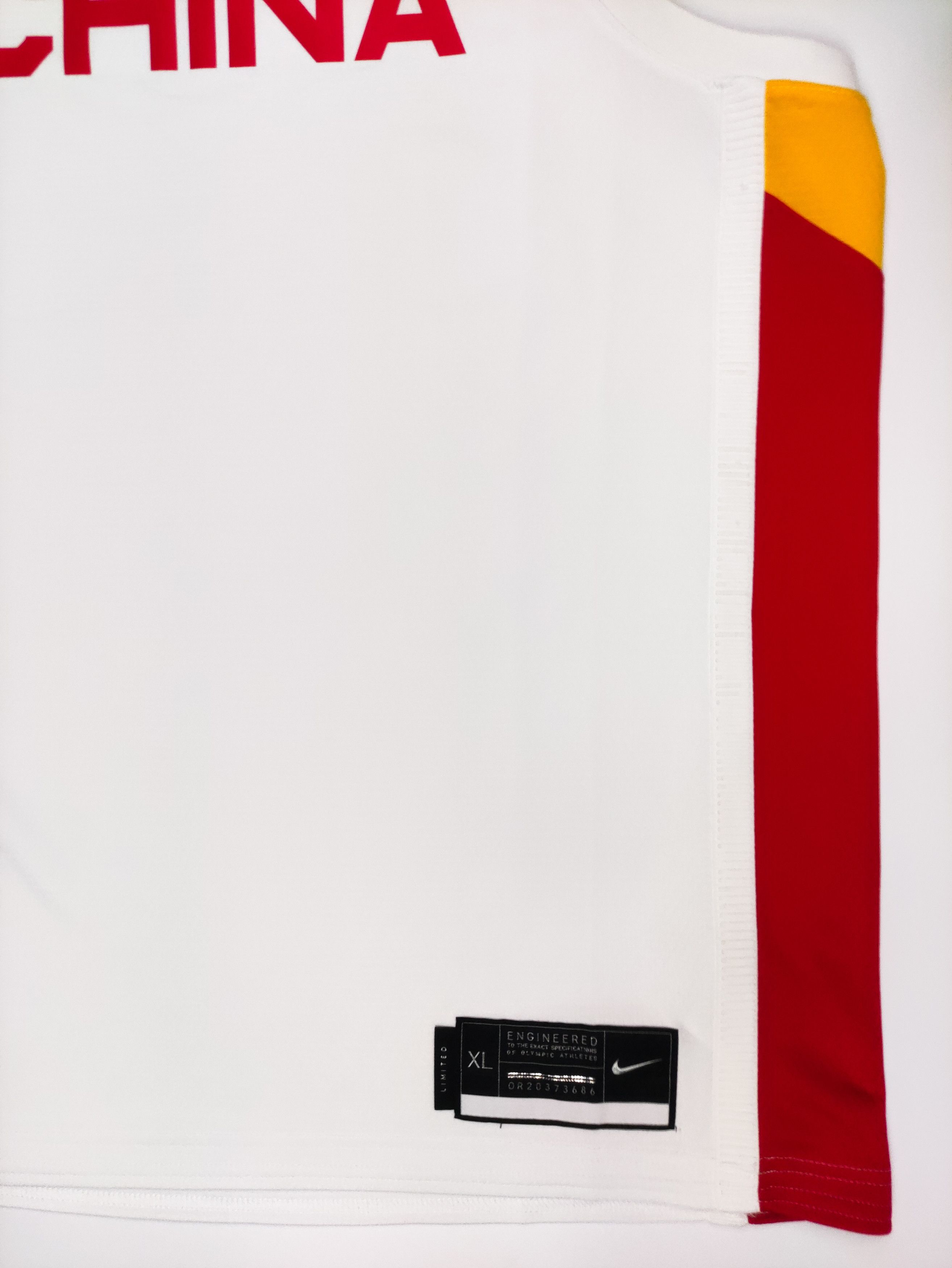 Nike China Nike 2023 Home Shirt Kit Jersey Chinese Basketball XL Size US XL / EU 56 / 4 - 8 Thumbnail