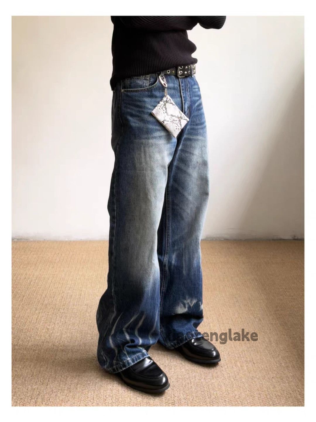 Jean xz vintage distressed faded punk hiphop y2k jeans Size US 36 / EU 52 - 7 Thumbnail