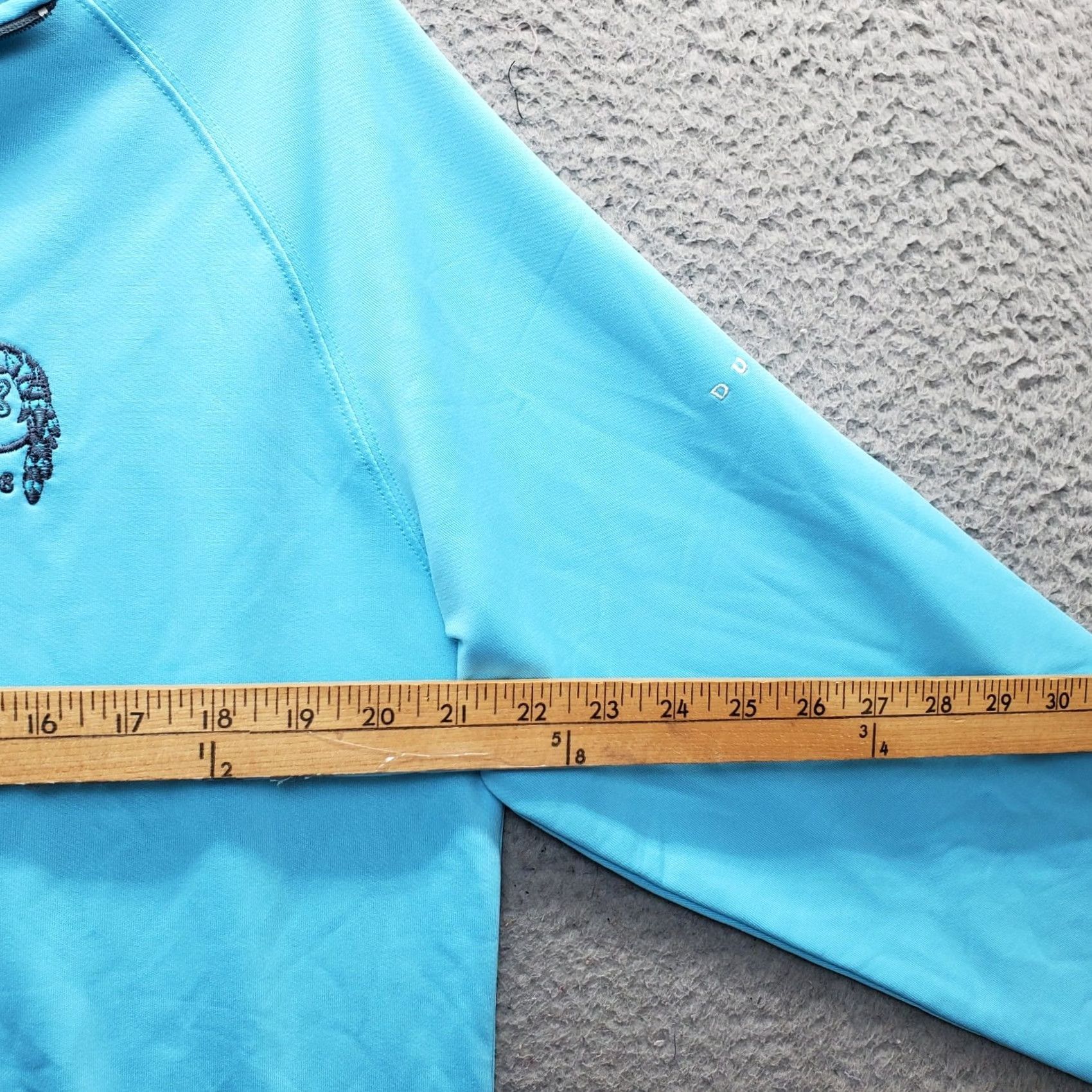 Vintage Dunning Shirt Mens M Blue Golf Activewear Stretch Performance Long Sleeve Size US M / EU 48-50 / 2 - 4 Thumbnail