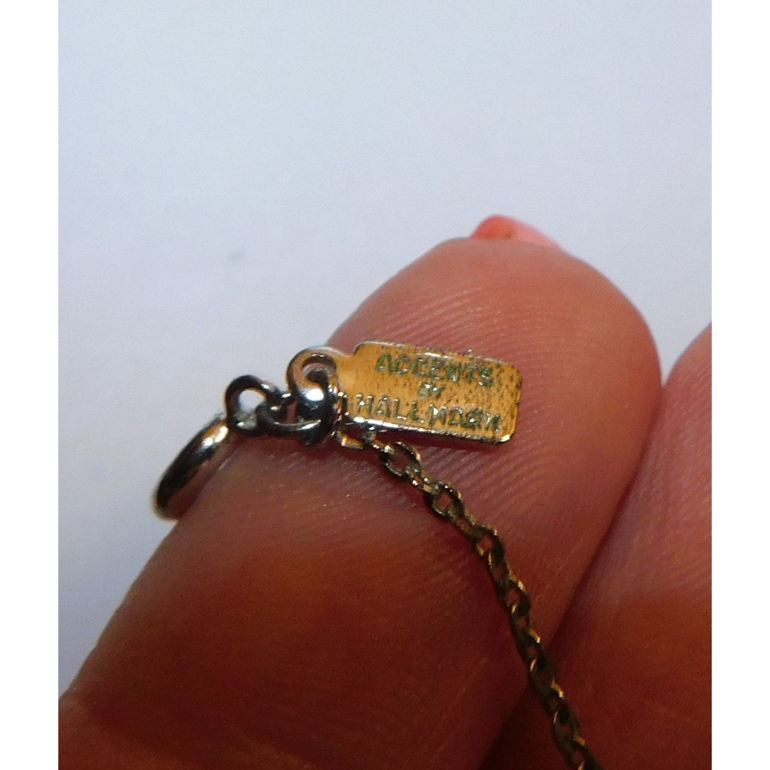 Other Accents By Hallmark Heart Key Silver tone Necklace Size ONE SIZE - 3 Thumbnail