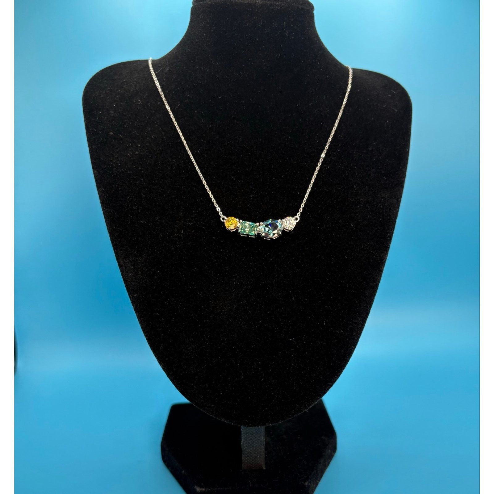 Jewelry NEW Stunning AU750 Moissanite Ring and Necklace Set Size ONE SIZE - 12 Thumbnail