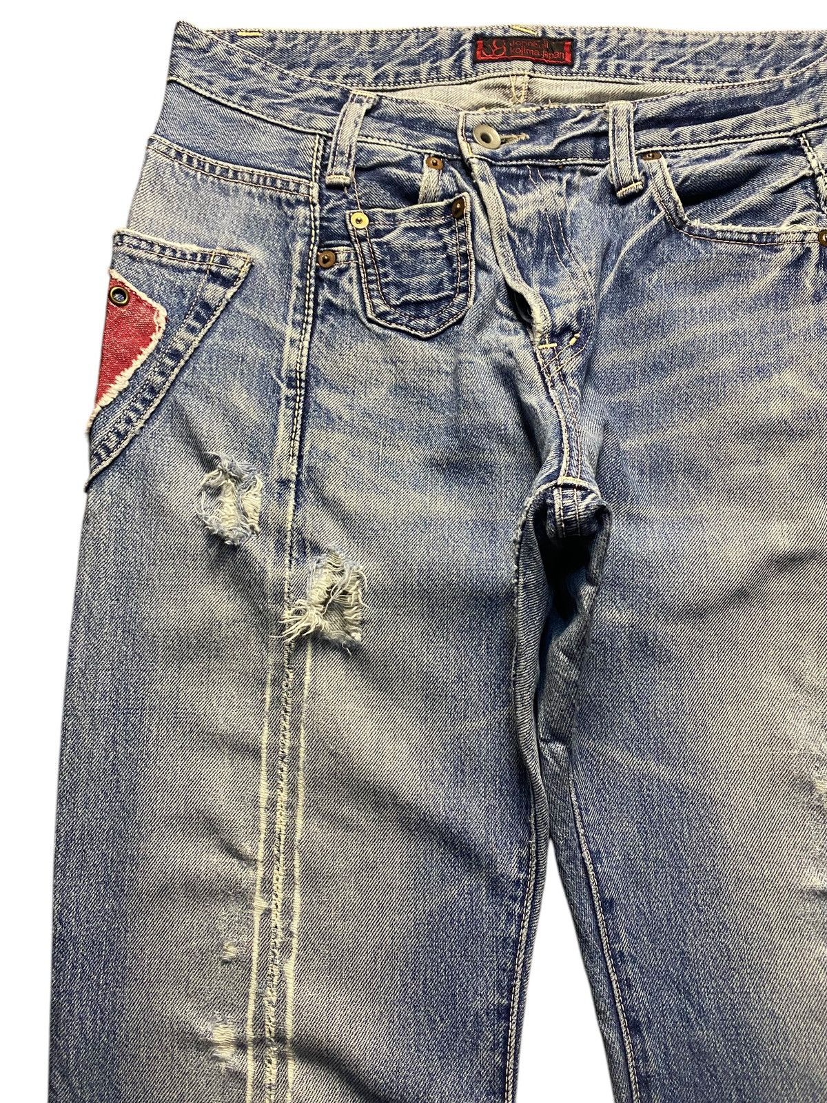 Johnbull Johnbull Kojima Japan Reconstructed Denim Selvedge Jeans Size US 32 / EU 48 - 9 Thumbnail