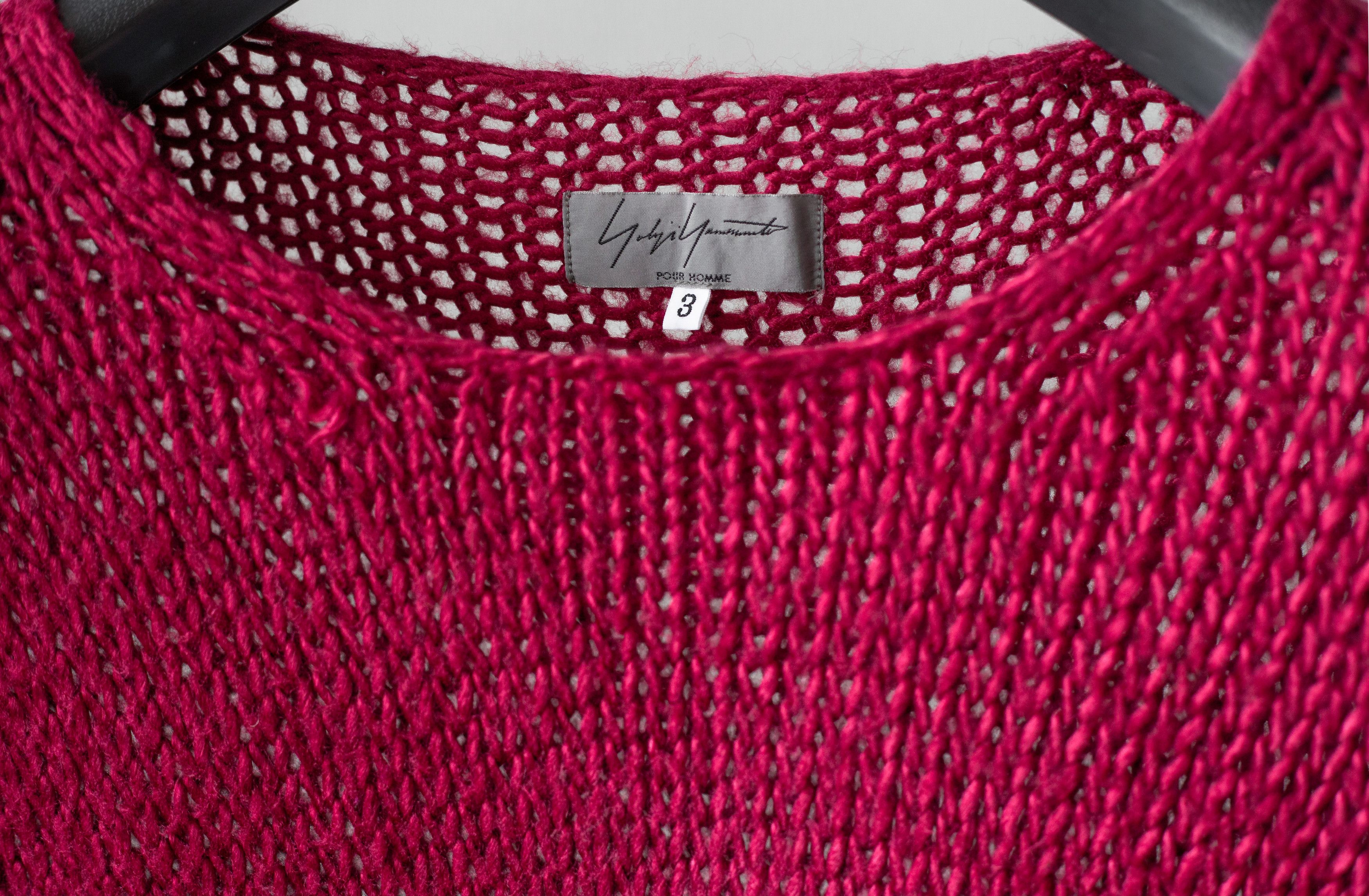 Yohji Yamamoto 2012SS heavy rayon knit Size US M / EU 48-50 / 2 - 5 Thumbnail