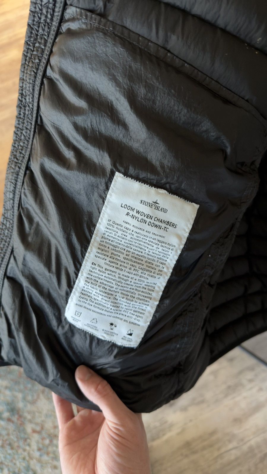 Stone Island Down Puffer Jacket Garment Dyed Size US XXL / EU 58 / 5 - 7 Thumbnail