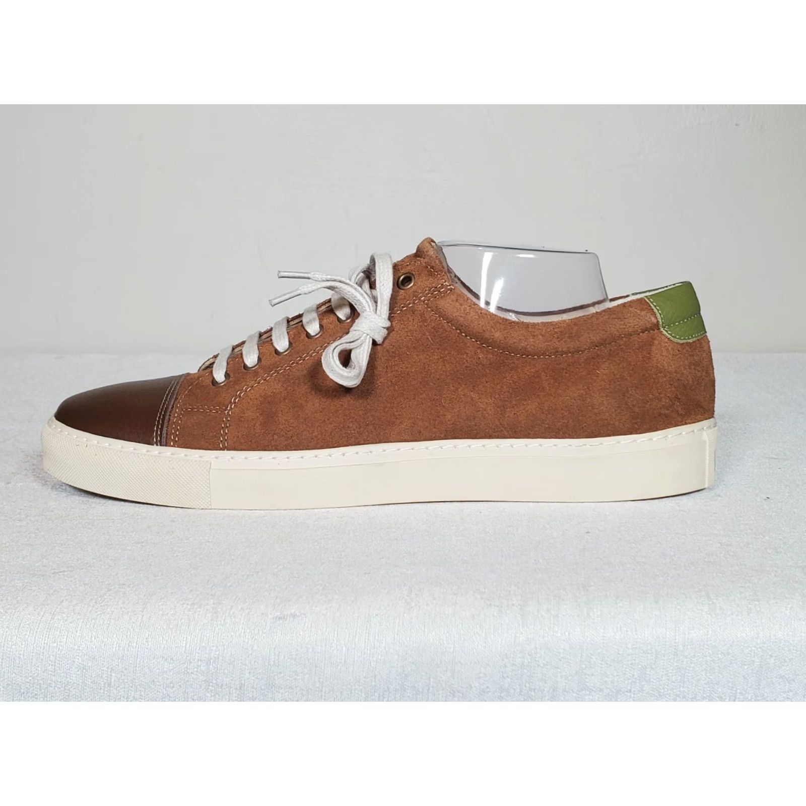 Vintage VINTAGE The Generic Man Low Top Sneakers Brown Leather Handmade Portugal Men US 10.5 Casual Sneakers Size US L / EU 52-54 / 3 - 6 Thumbnail