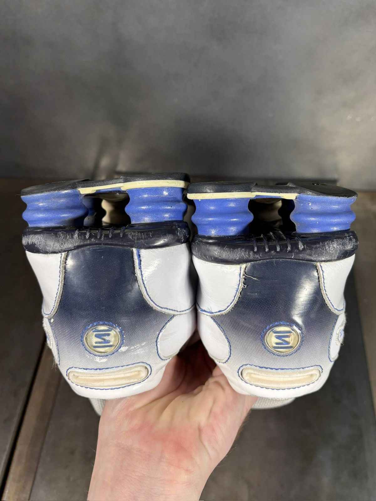 Nike 2008 Nike Shox NZ EU Patent Leather Vintage Y2K 325201-141 Size US 11 / EU 44 - 13 Thumbnail