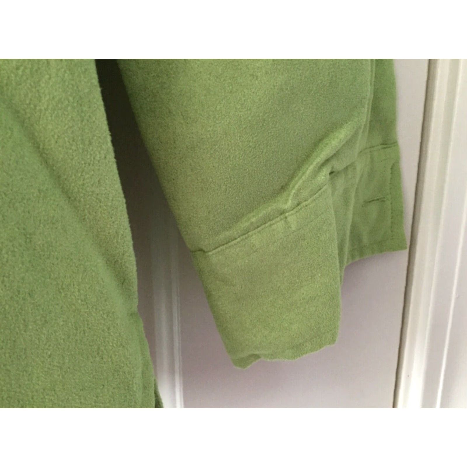 Vintage VINTAGE Kim Rogers Sport Women's M Lime Green Long Sleeve Button-Down Jacket Shirt Size M / US 6-8 / IT 42-44 - 4 Thumbnail