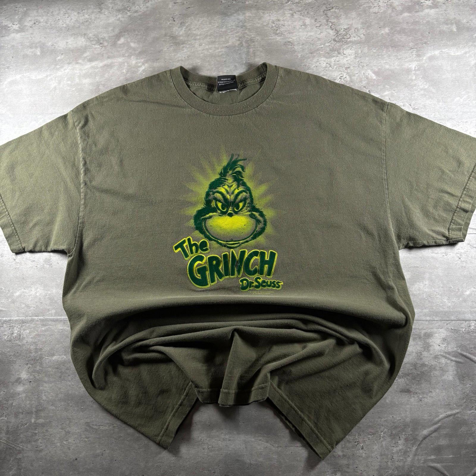 Disney Vintage the Grinch Disney Tshirt Size US XL / EU 56 / 4 - 1 Thumbnail