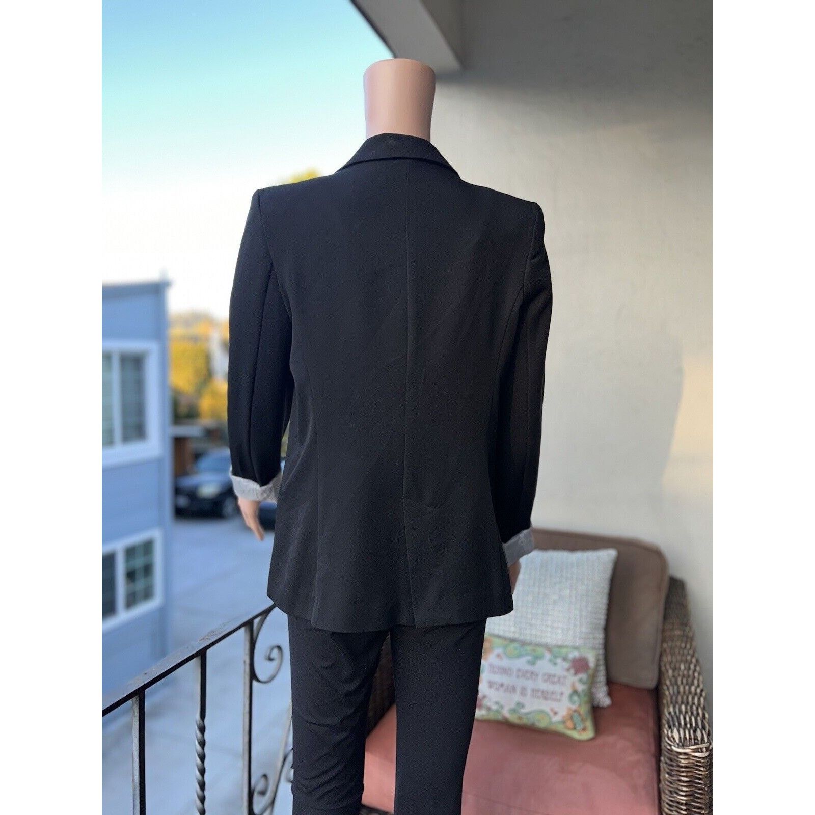 Other Ambiance Women's Long Sleeve Formal Cocktail Blazer Medium Size M / US 6-8 / IT 42-44 - 4 Thumbnail