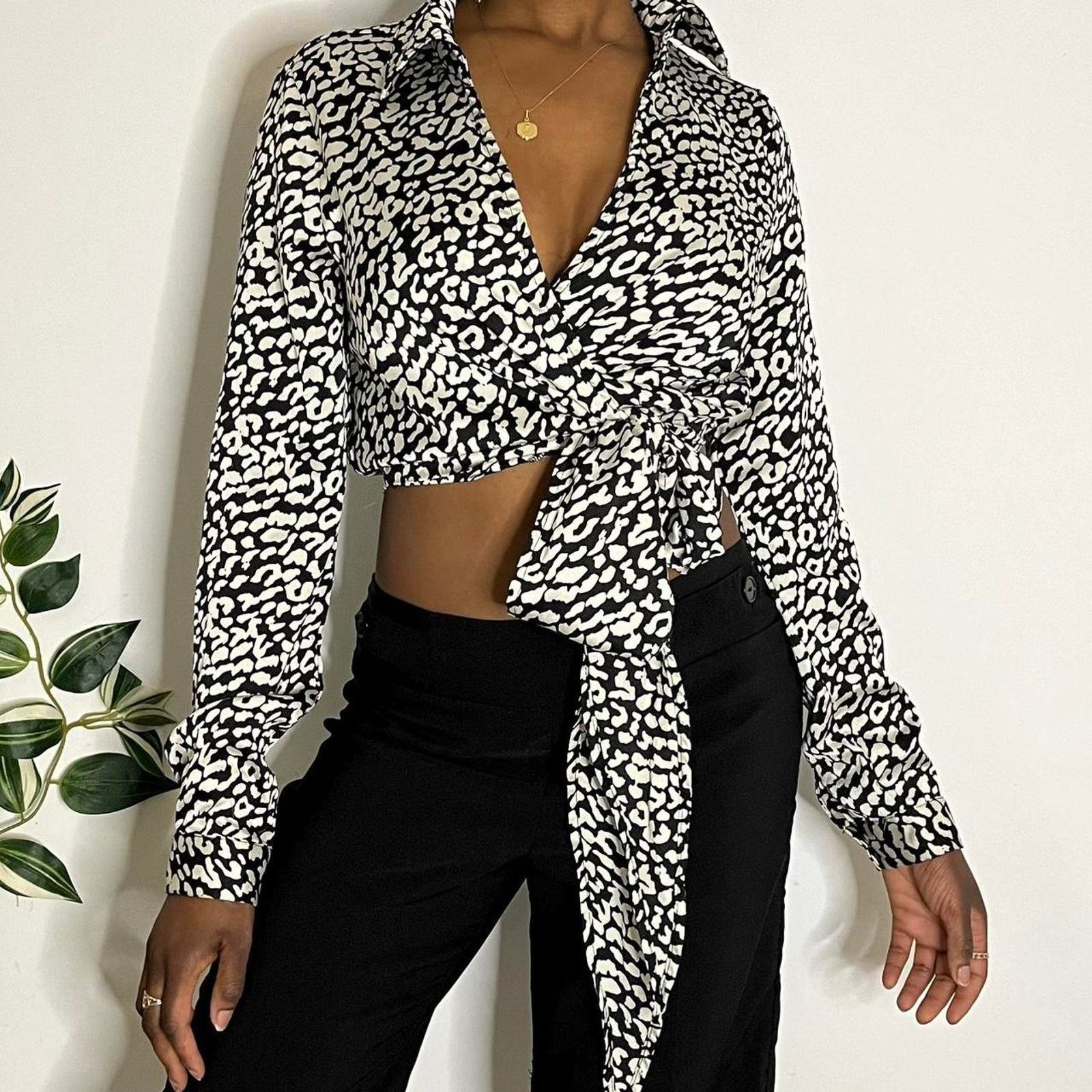 Other Cheetah print blouse Size S / US 4 / IT 40 - 1 Thumbnail