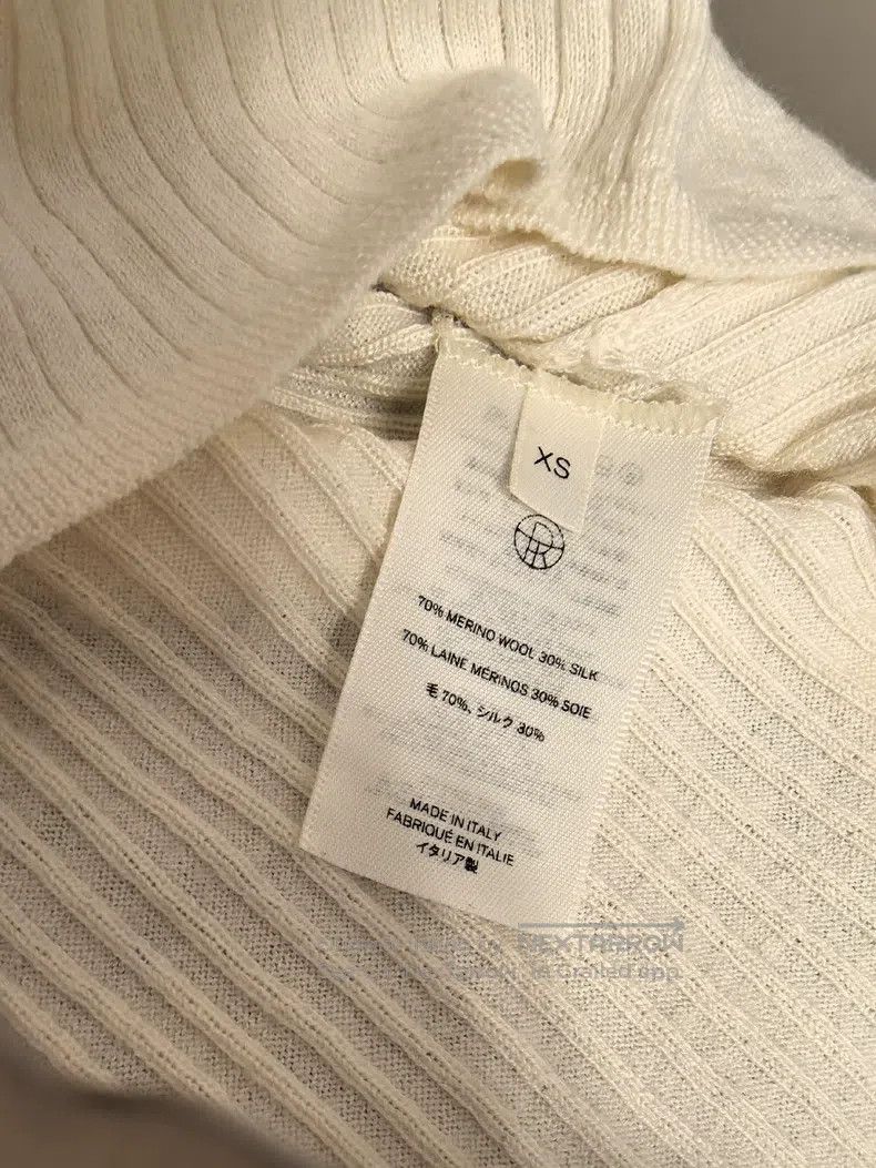 The Row The row Silk wool round neck bottoming shirt Size XS / US 0-2 / IT 36-38 - 4 Thumbnail