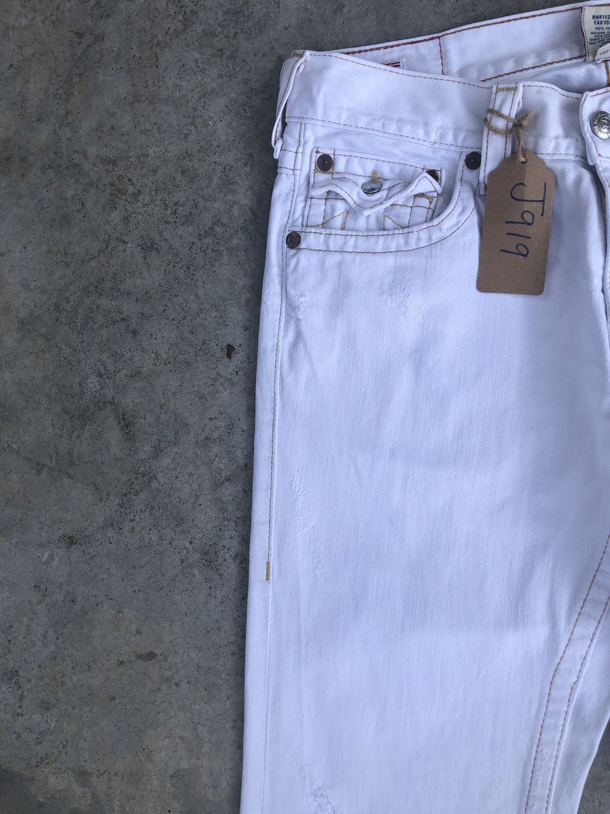 True Religion Vintage True Religion Flared Jeans Distressed Jeans Size US 34 / EU 50 - 5 Thumbnail