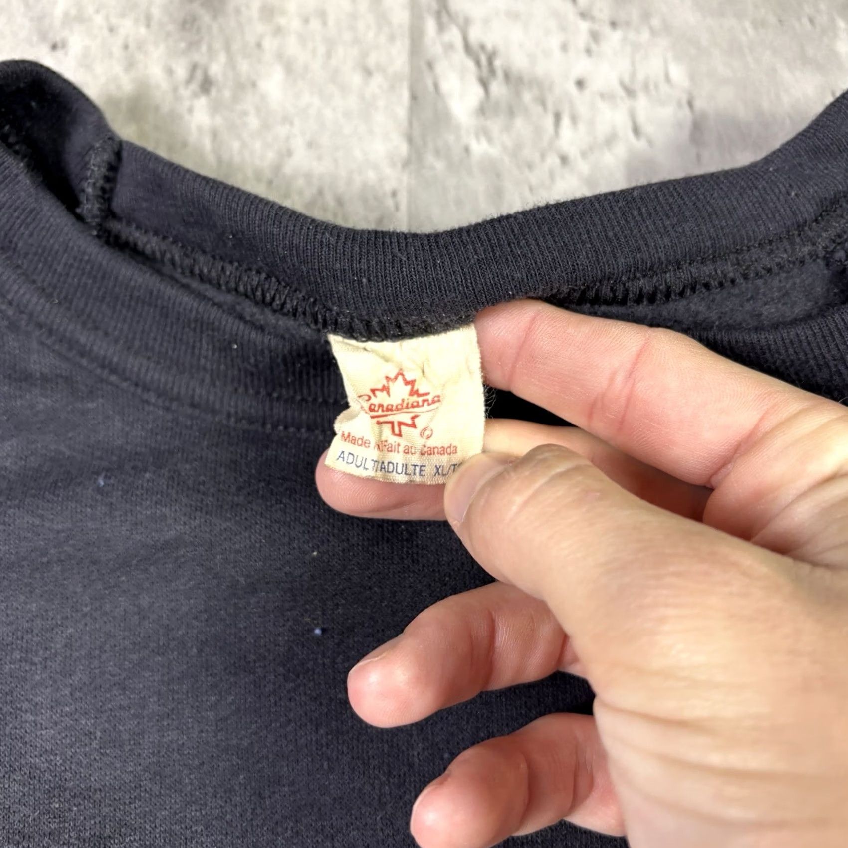 Vintage VINTAGE Toronto Canada Sweatshirt Sail Boat Ocean Art Black Raglan XL 90s Shirt Mens Size US XL / EU 56 / 4 - 5 Thumbnail