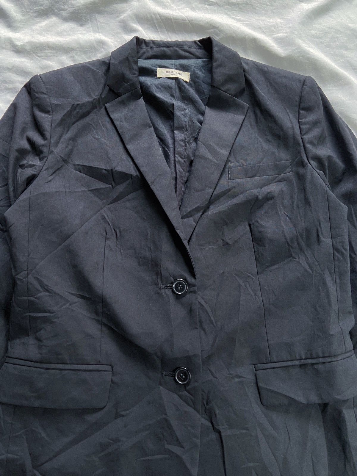 Helmut Lang HELMUT LANG BLAZERS BLACK CASUAL Size M / US 6-8 / IT 42-44 - 2 Thumbnail