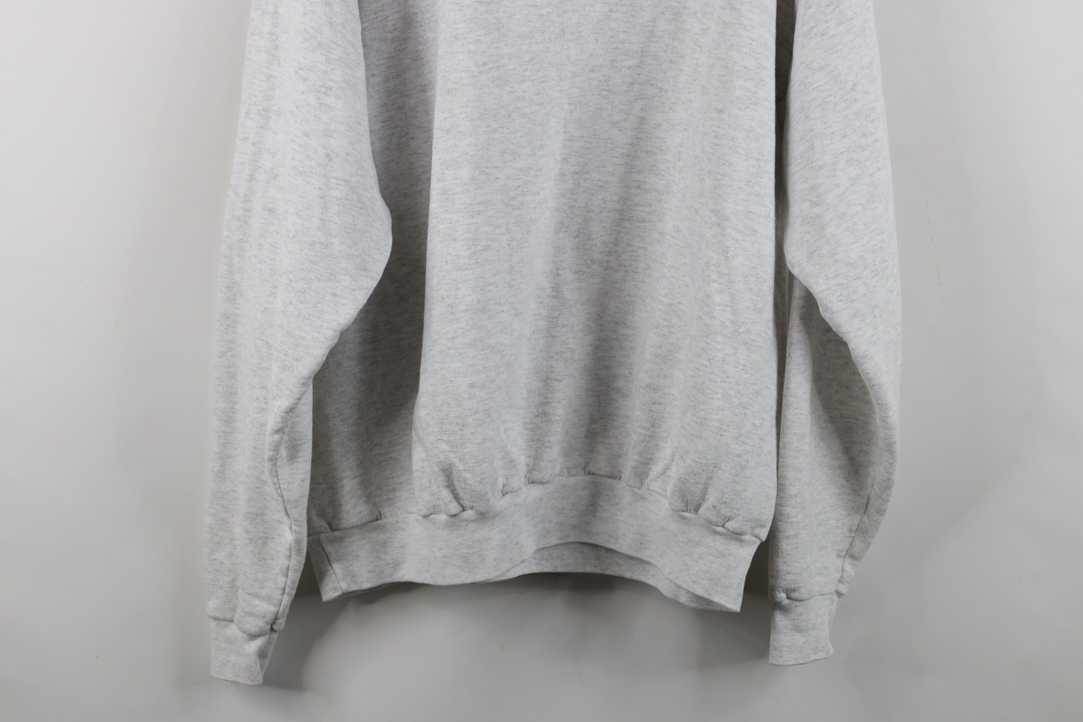 Vintage Vintage 90s Farm Dirt Road Fall Layered Sweatshirt Gray USA Size 3XL / US 20-22 - 14 Thumbnail