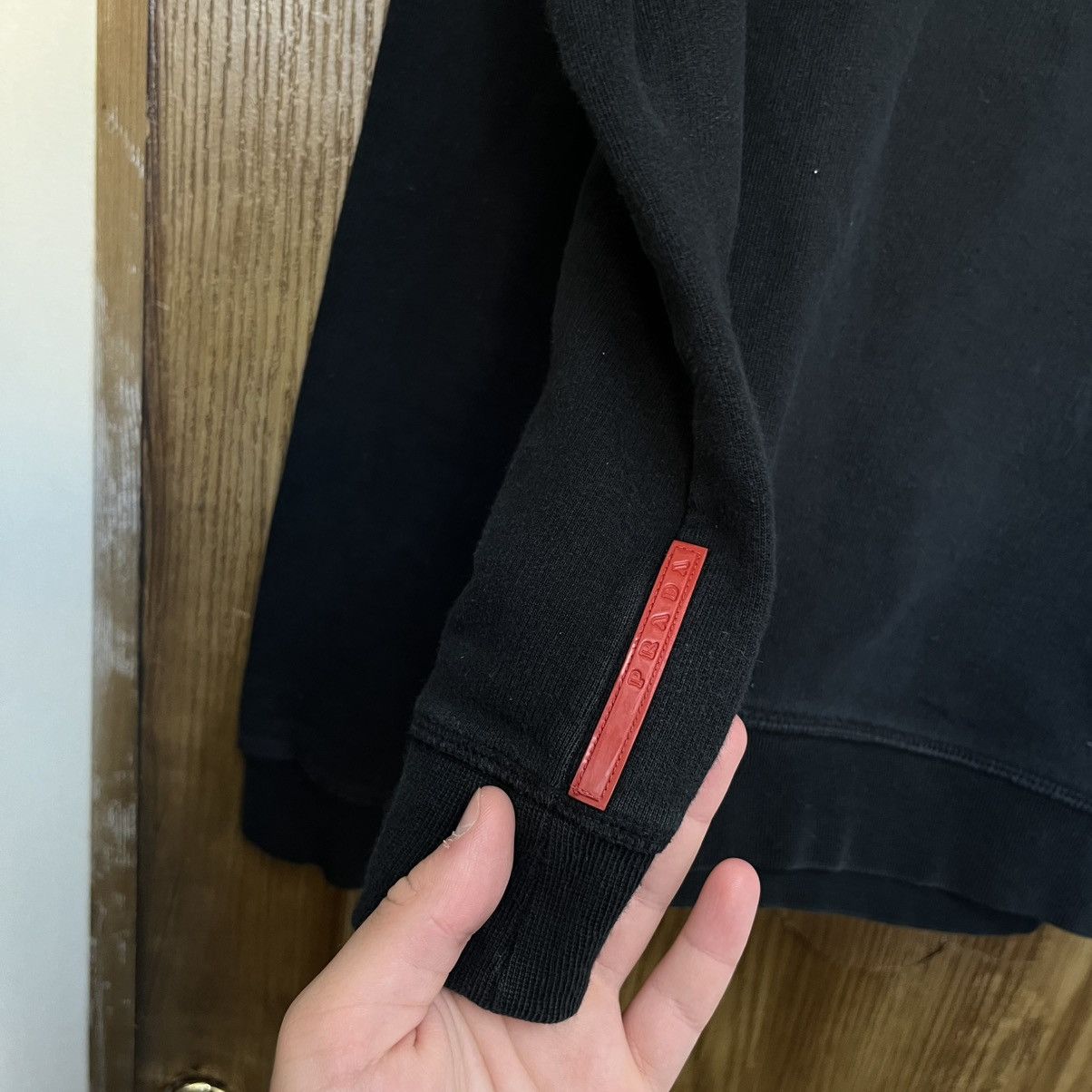 Prada Prada Sweatshirt Red Tab Size US XL / EU 56 / 4 - 4 Thumbnail