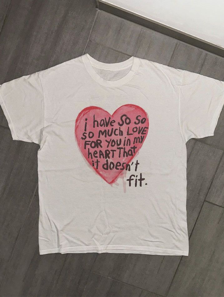 Vintage “Even Baddies Get Saddies” Funny 90s Graphic Meme T-Shirt Size US L / EU 52-54 / 3 - 1 Thumbnail