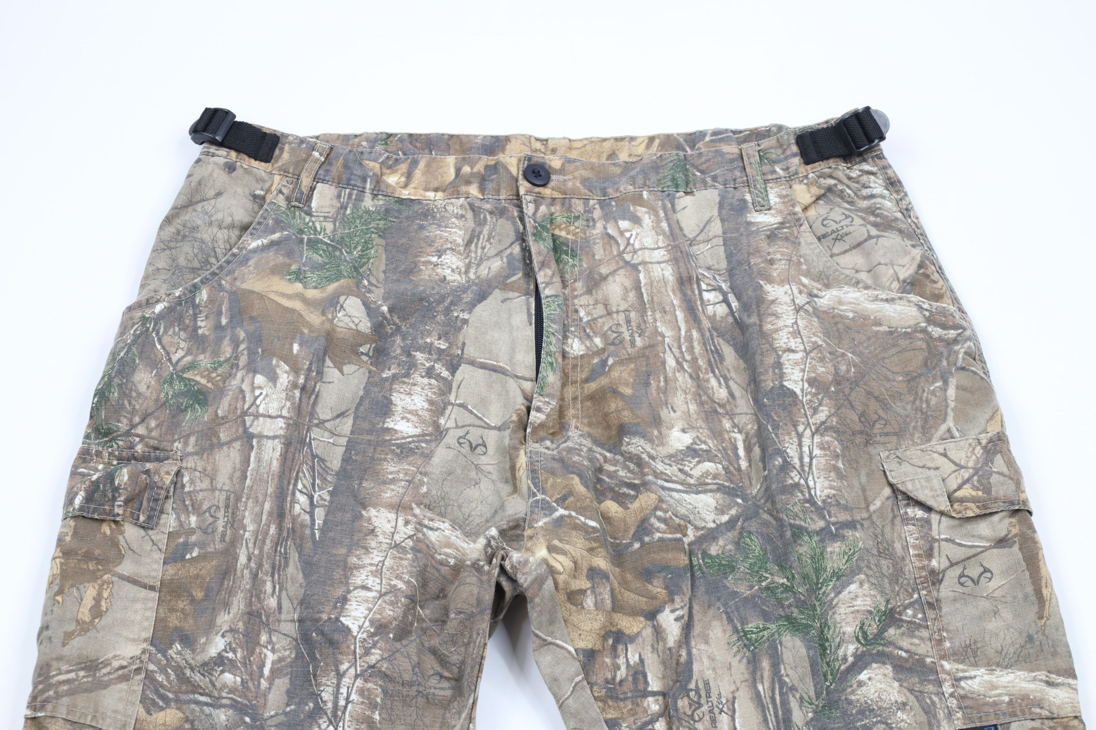 Vintage Vintage 90s Streetwear Camouflage Wide Leg Cargo Pants Size US 40 / EU 56 - 2 Thumbnail