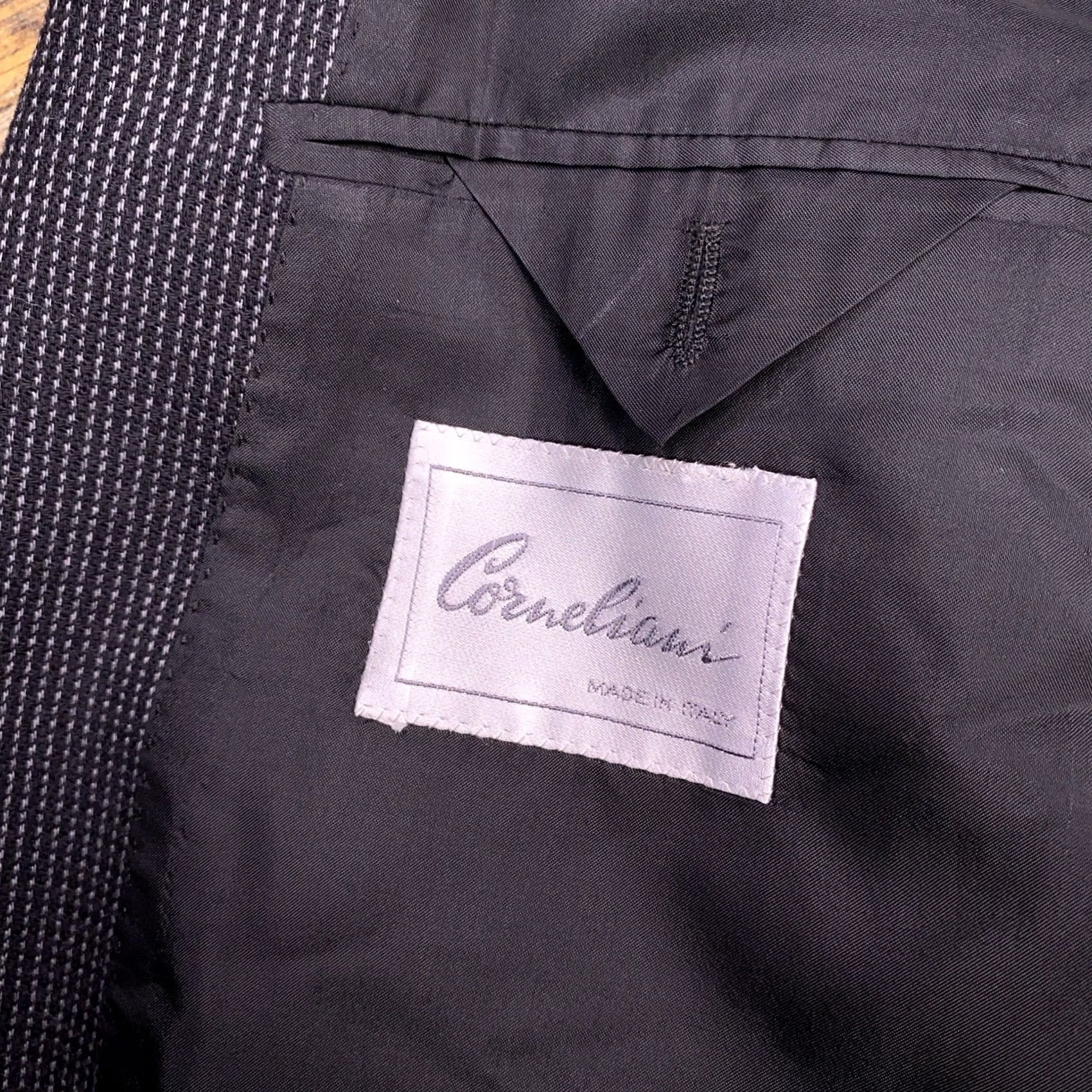 Corneliani Corneliani Double Breasted Blazer 40 Long Wool Italy Suit Jacket Men Blazer Winter Sale Size 40R - 4 Thumbnail