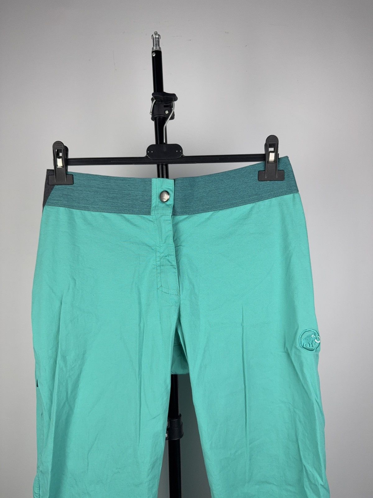 Mammut Mammut Women’s Trekking Pants L / EU 40 / USA 10 Teal Green Size 32" / US 10 / IT 46 - 2 Thumbnail