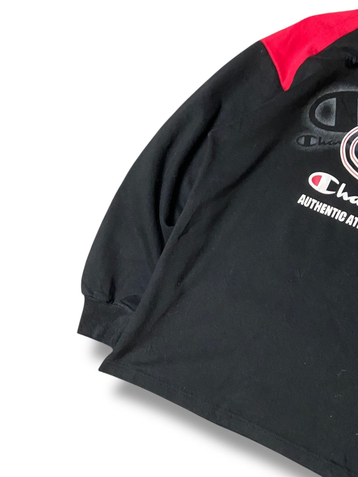 Champion × Japanese Brand × Vintage Vintage CHAMPION Big Logo Pullover Hoodies (130) Size US XXS / EU 40 - 3 Thumbnail