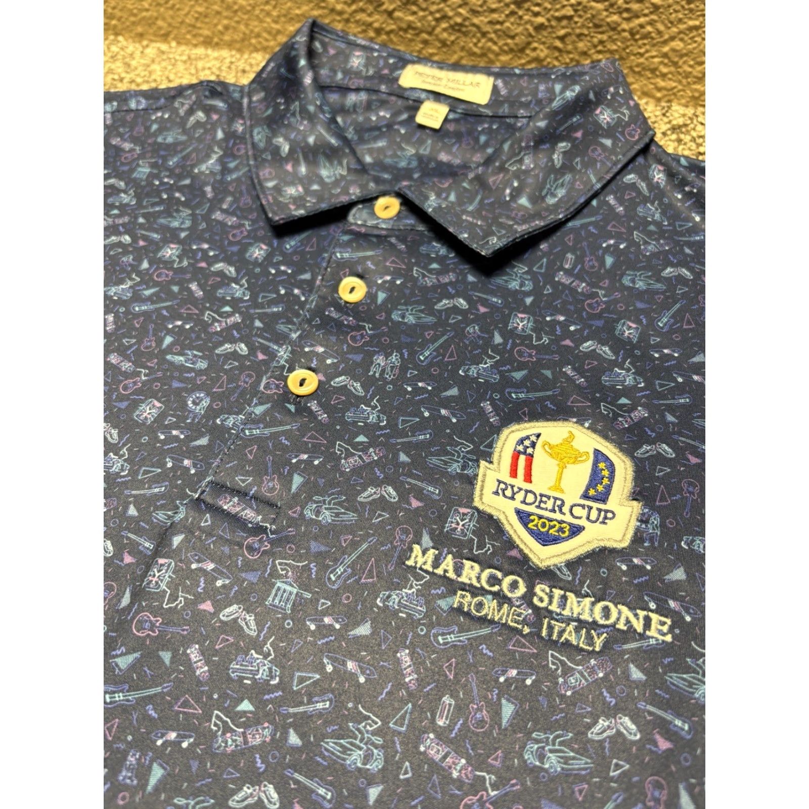 Peter Millar Peter Millar Polo Shirt Mens XL Blue Golf Summer Comfort Back To The Future Size US XL / EU 56 / 4 - 3 Thumbnail