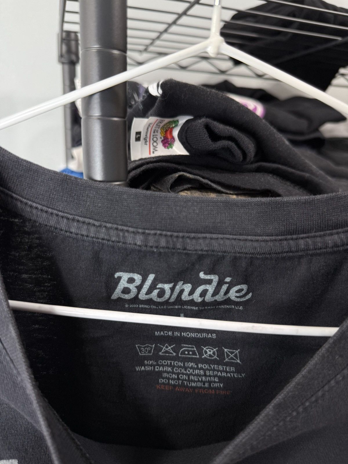 Band Tees Vintage Style Blondie T Shirt Hype Size US L / EU 52-54 / 3 - 3 Thumbnail