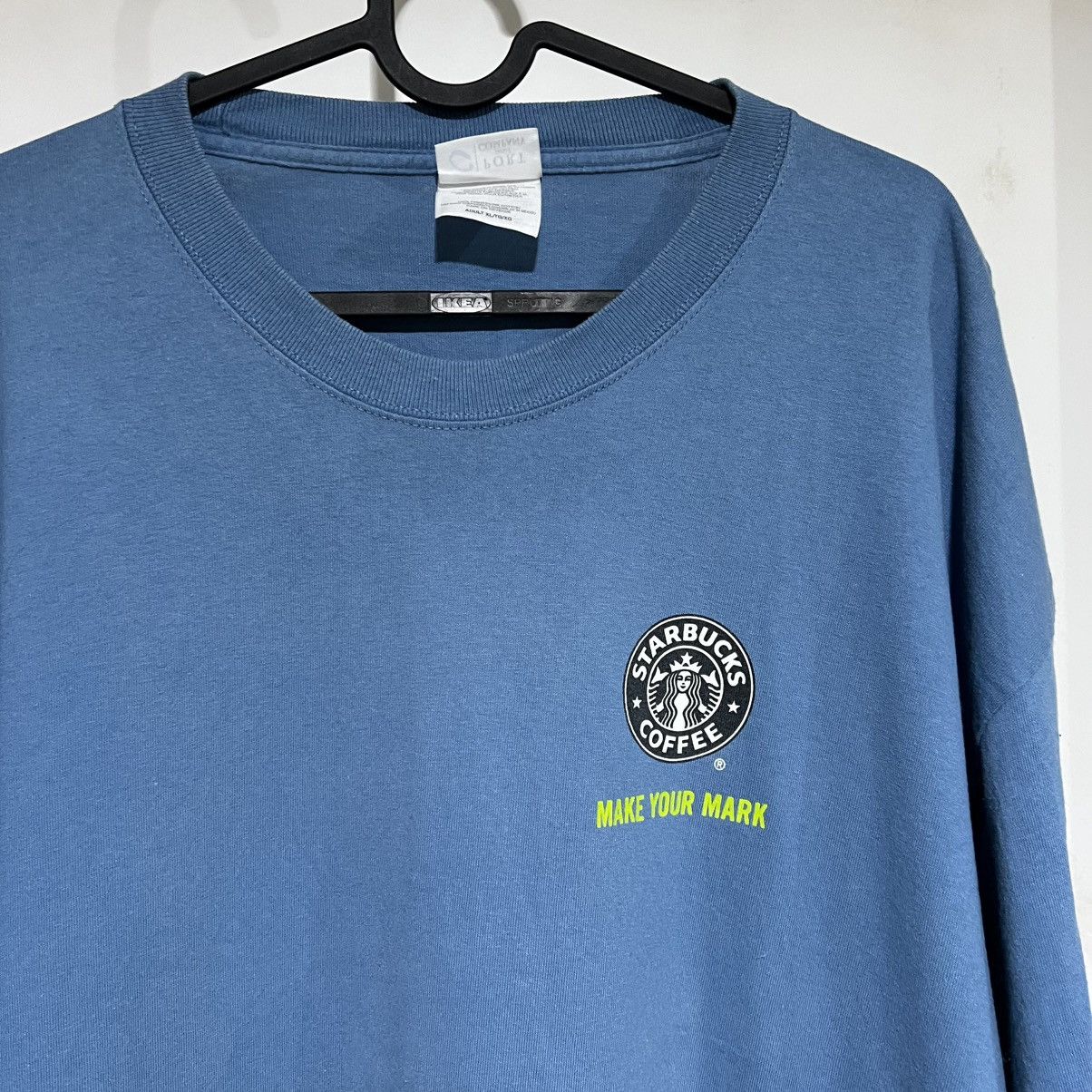 Vintage Vintage Starbuck Coffe Tees Size US XL / EU 56 / 4 - 1 Thumbnail