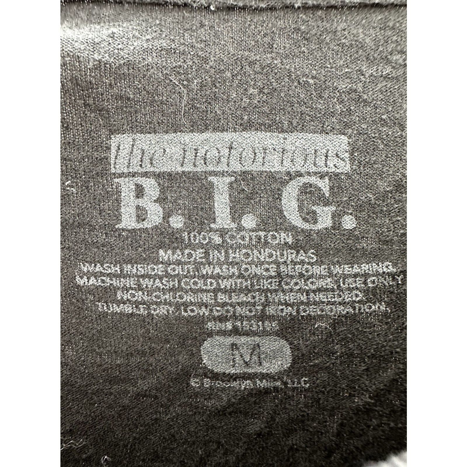 Vintage The Notorious BIG T-Shirt Size Medium Black Short Sleeve Graphic Shirt Size M / US 6-8 / IT 42-44 - 5 Thumbnail