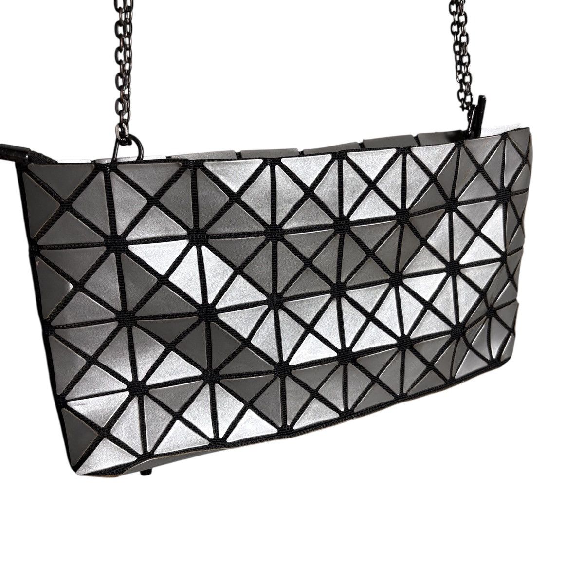 Issey Miyake Bao Bao Issey Miyake Silver Handle Bag / Pouch Bag Y2K Size ONE SIZE - 3 Thumbnail