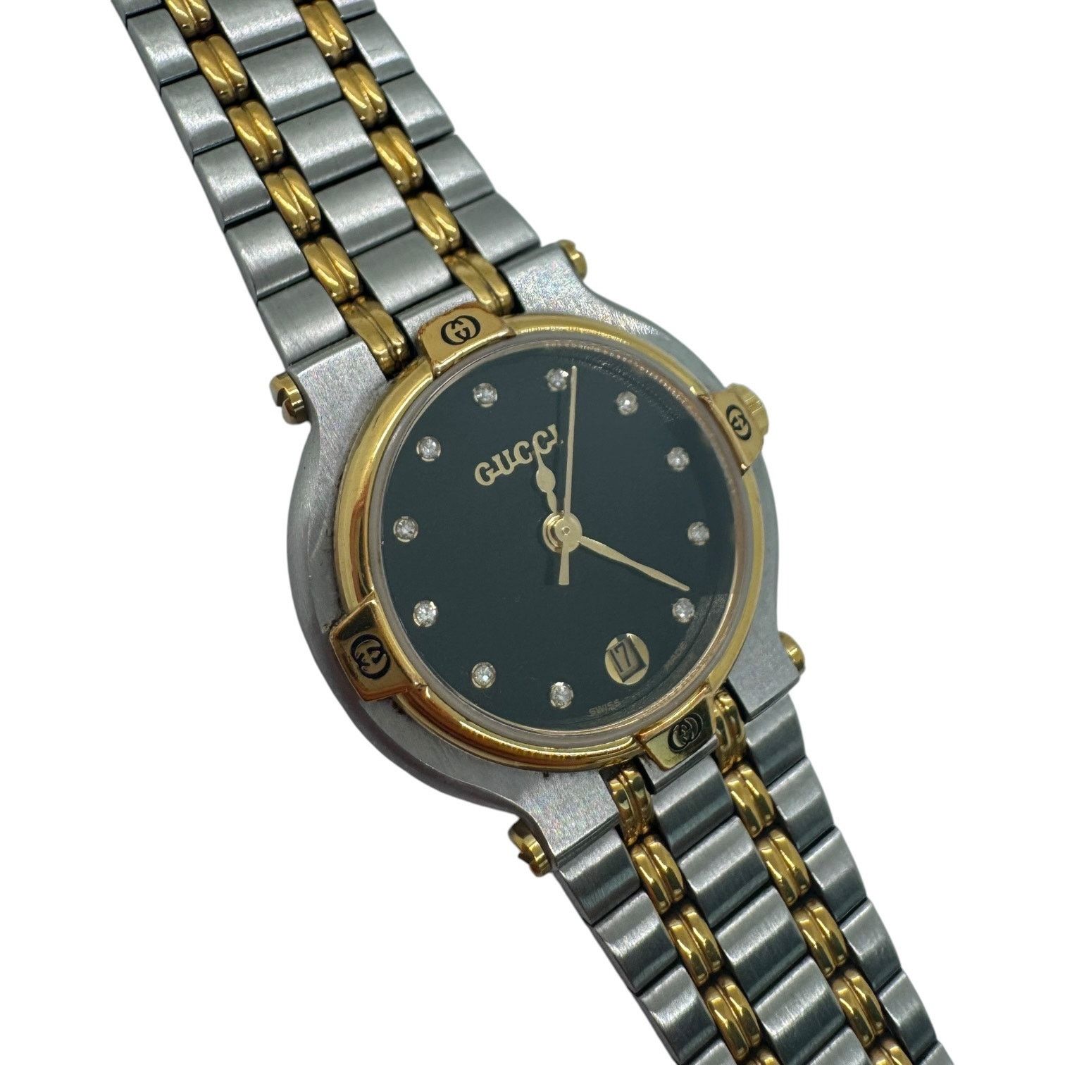 Gucci Gucci Vintage 9000L Diamond Watch Size ONE SIZE - 4 Thumbnail