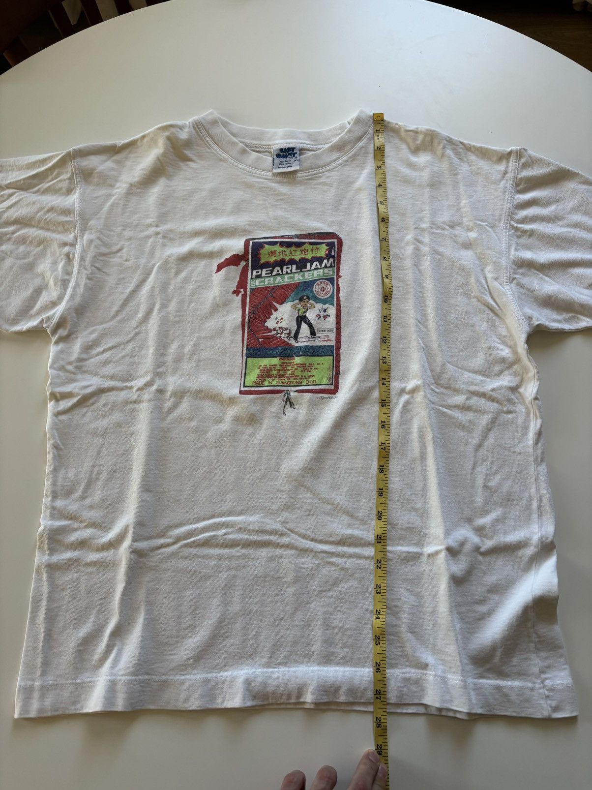 Vintage RARE Pearl Jam asia/australia tour 90s Size US XL / EU 56 / 4 - 5 Thumbnail