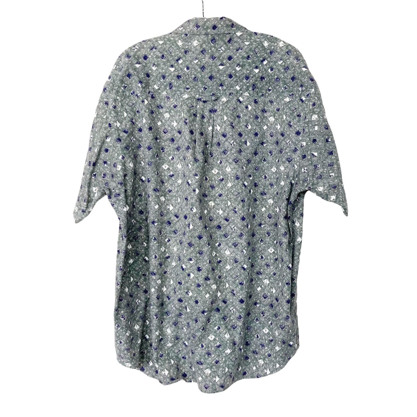 Columbia Columbia Printed Short Sleeve Button Down Shirt Sz L Size US L / EU 52-54 / 3 - 4 Thumbnail
