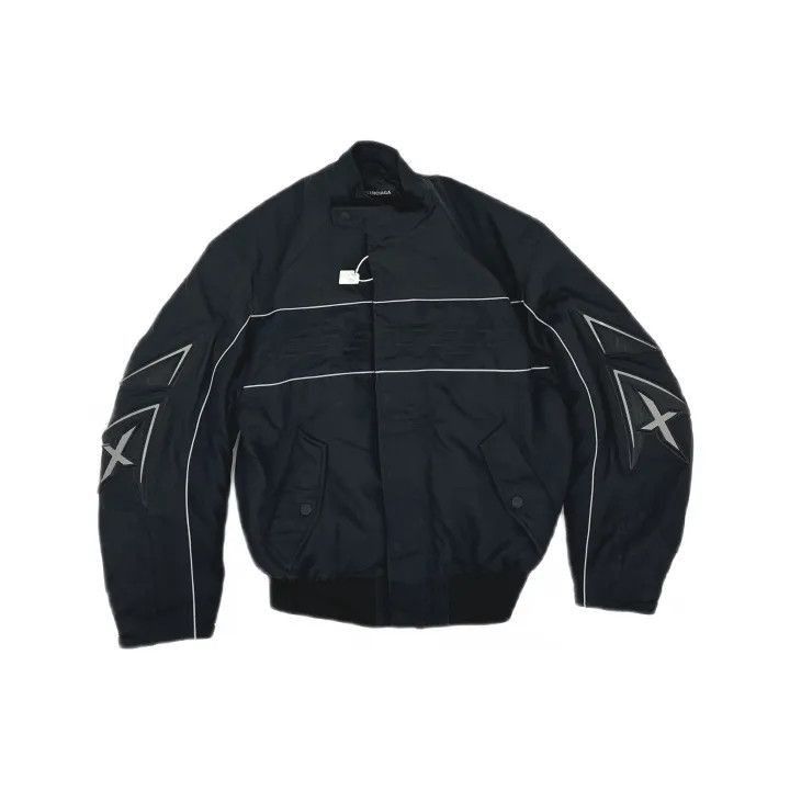 Balenciaga Balenciaga Black Zip-Up Long Sleeve Jacket 0079-2507 Size US L / EU 52-54 / 3 - 2 Thumbnail