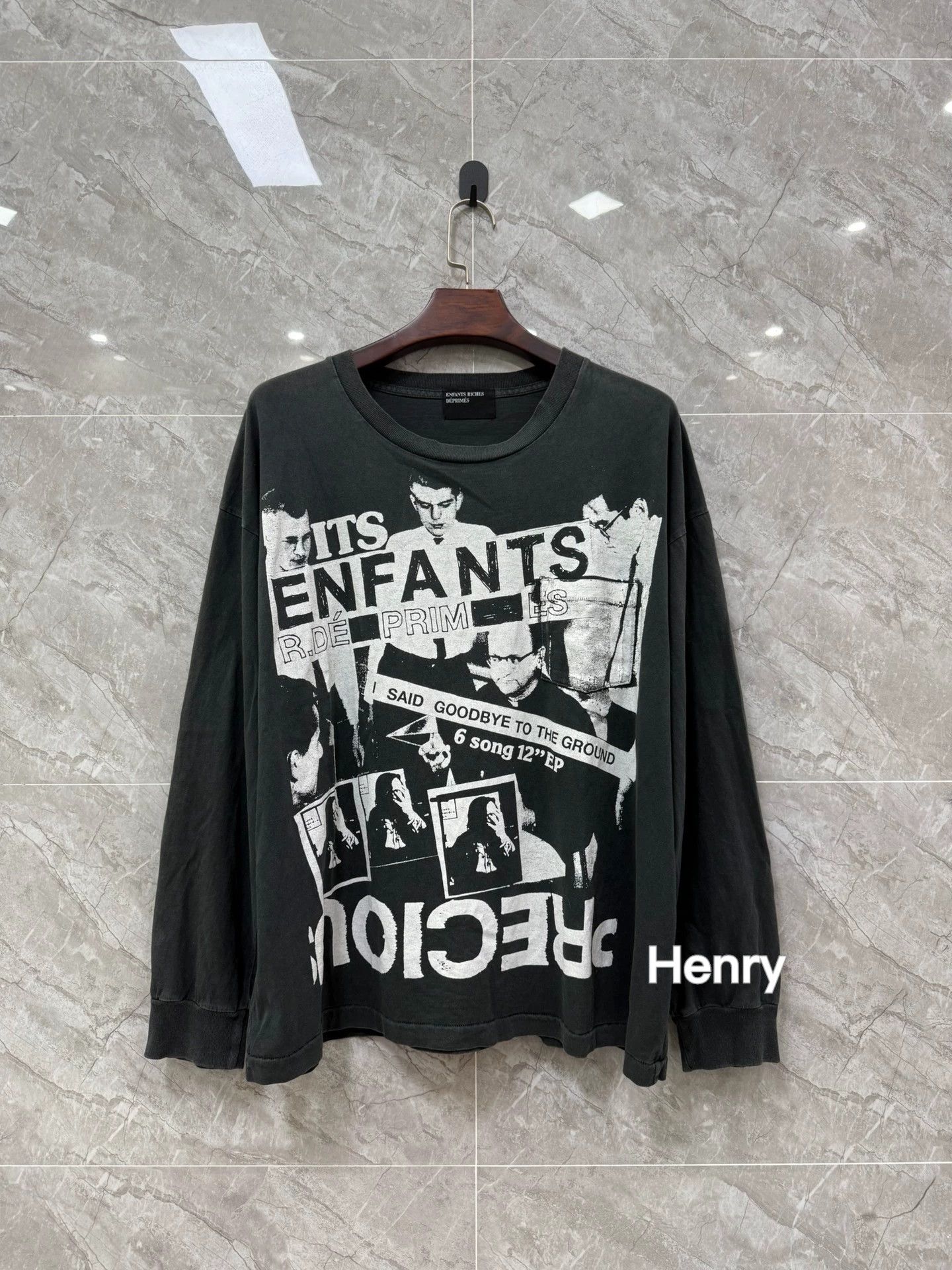Enfants Riches Deprimes Enfants Riches Deprimes 23SS New Portrait Long-Sleeve Shirt Size US L / EU 52-54 / 3 - 1 Thumbnail