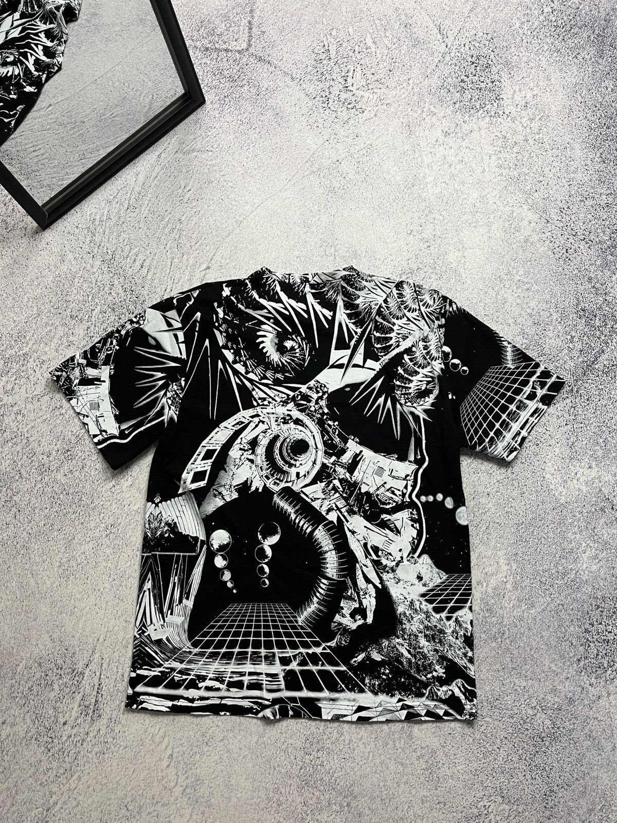 Jaded London Jaded London T Shirt All Over Abstract Print Streetwear Size US M / EU 48-50 / 2 - 6 Thumbnail