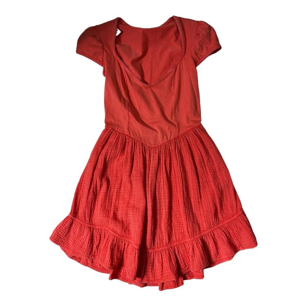 Designer Anthropologie l NWT Ruffle Dress XXS Size XXS / US 00 / IT 34 - 2 Thumbnail