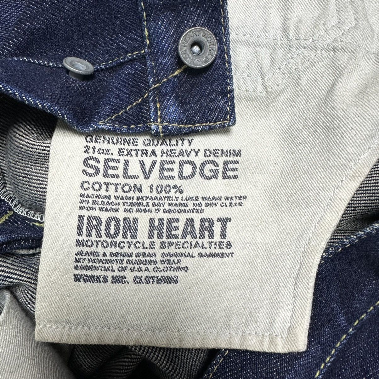 Japanese Brand Iron Heart 634S 21oz Selvedge Japan Size US 30 / EU 46 - 10 Thumbnail