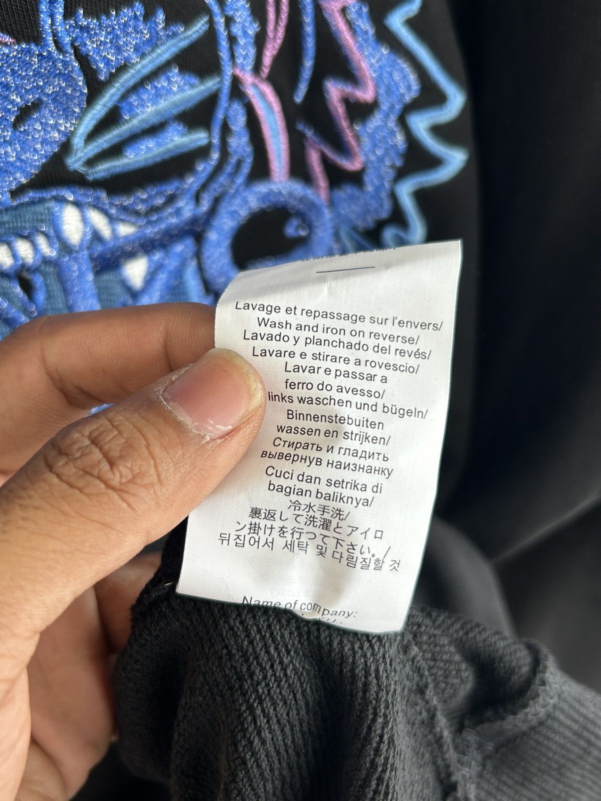Kenzo Kenzo Sweatshirt Vintage NOS Blue Size US XL / EU 56 / 4 - 8 Thumbnail