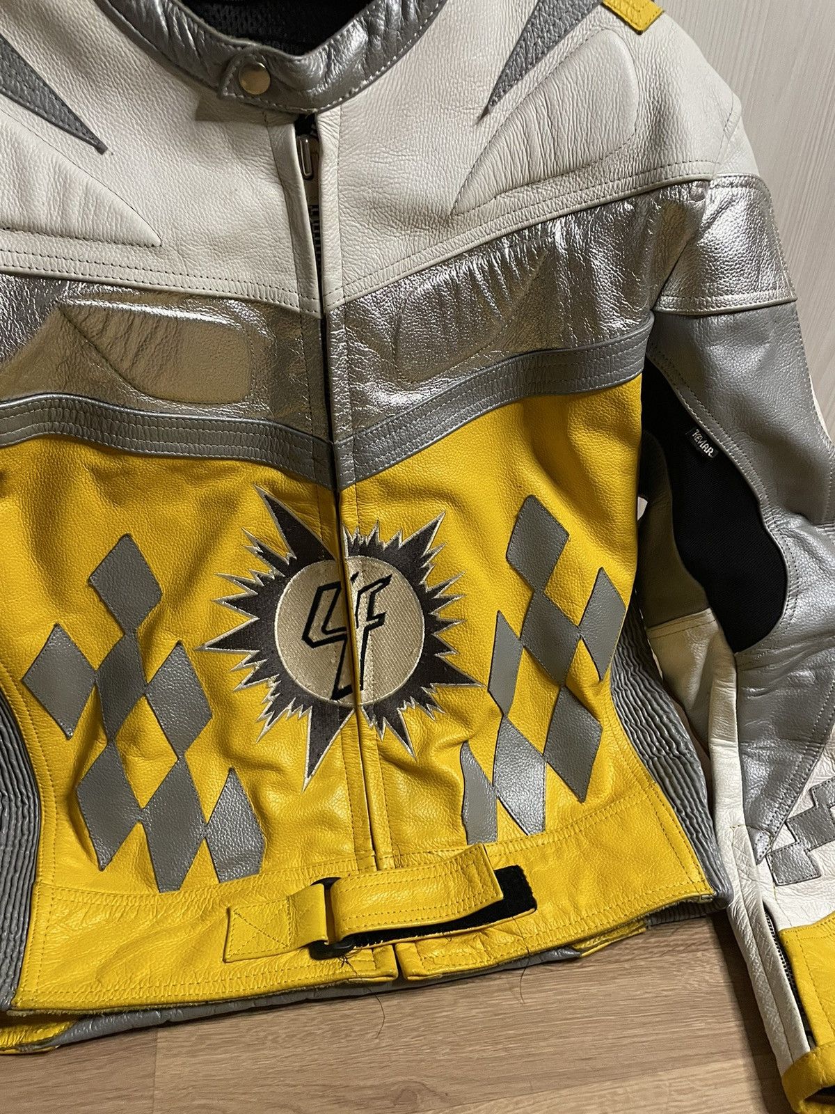 Vintage vintage racing jacket motorsport leather Size US L / EU 52-54 / 3 - 2 Thumbnail