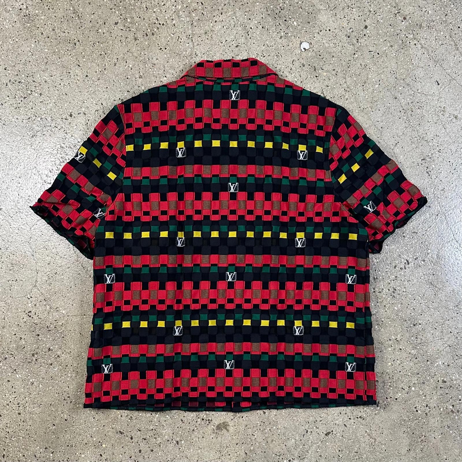 Louis Vuitton Louis Vuitton SS22 "Amen Break" Knit Shirt Size US XXL / EU 58 / 5 - 2 Thumbnail