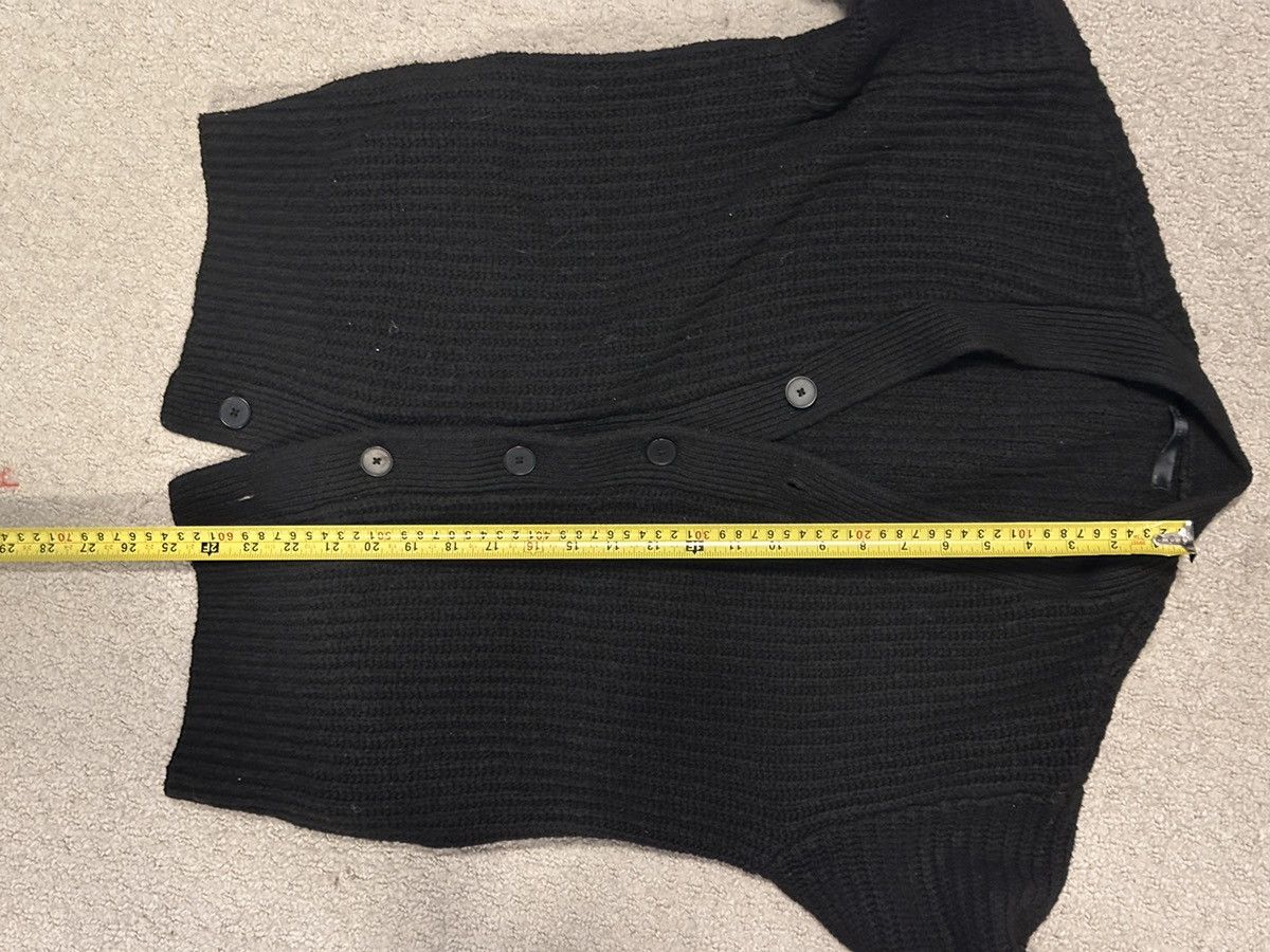 Oak + Fort × Vintage Black Cardigan Boxy Fit Size US XS / EU 42 / 0 - 4 Thumbnail