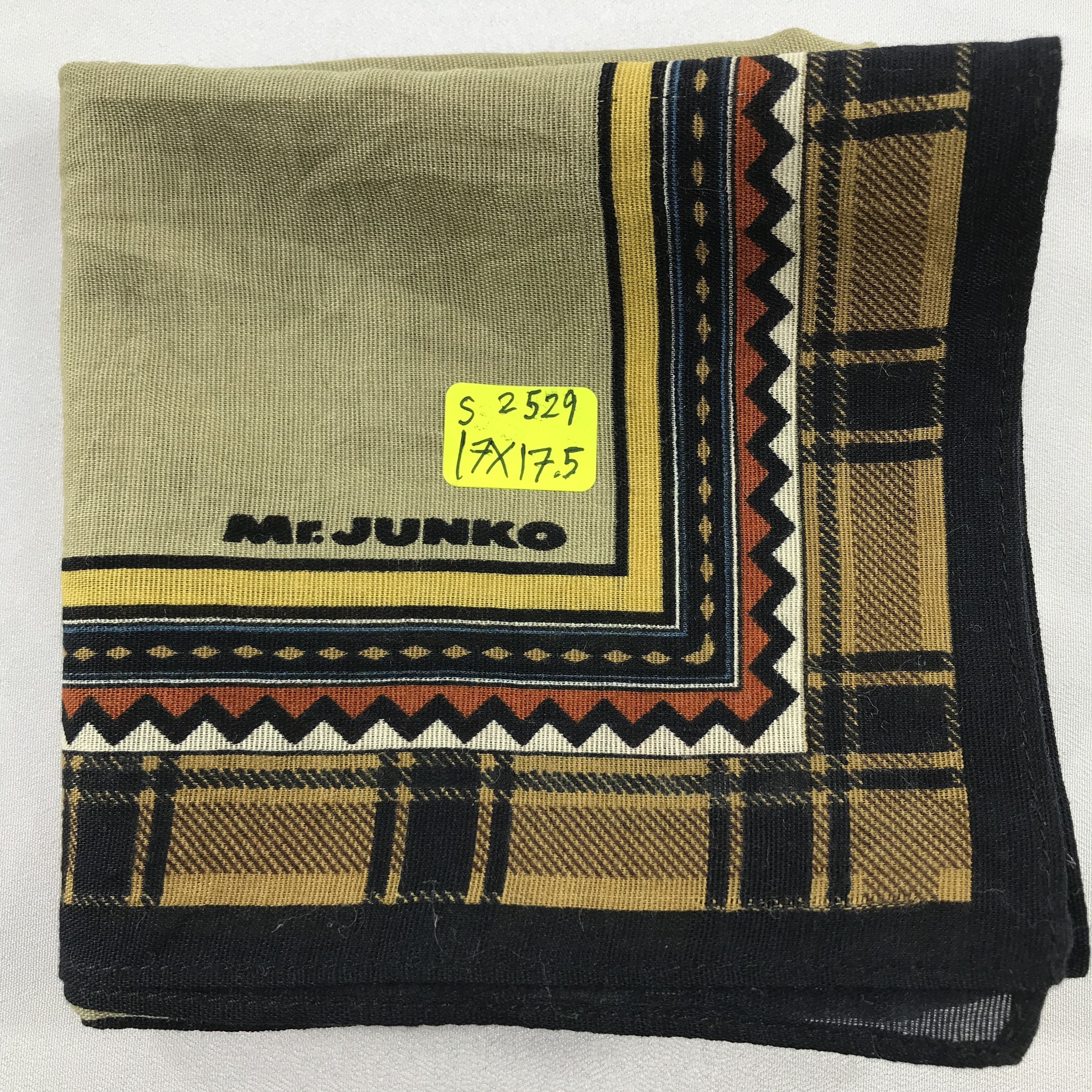 Mr. Junko × Vintage Mr. Junko Bandana / Handkerchief / Neckerchief - S2529 Size ONE SIZE - 5 Thumbnail