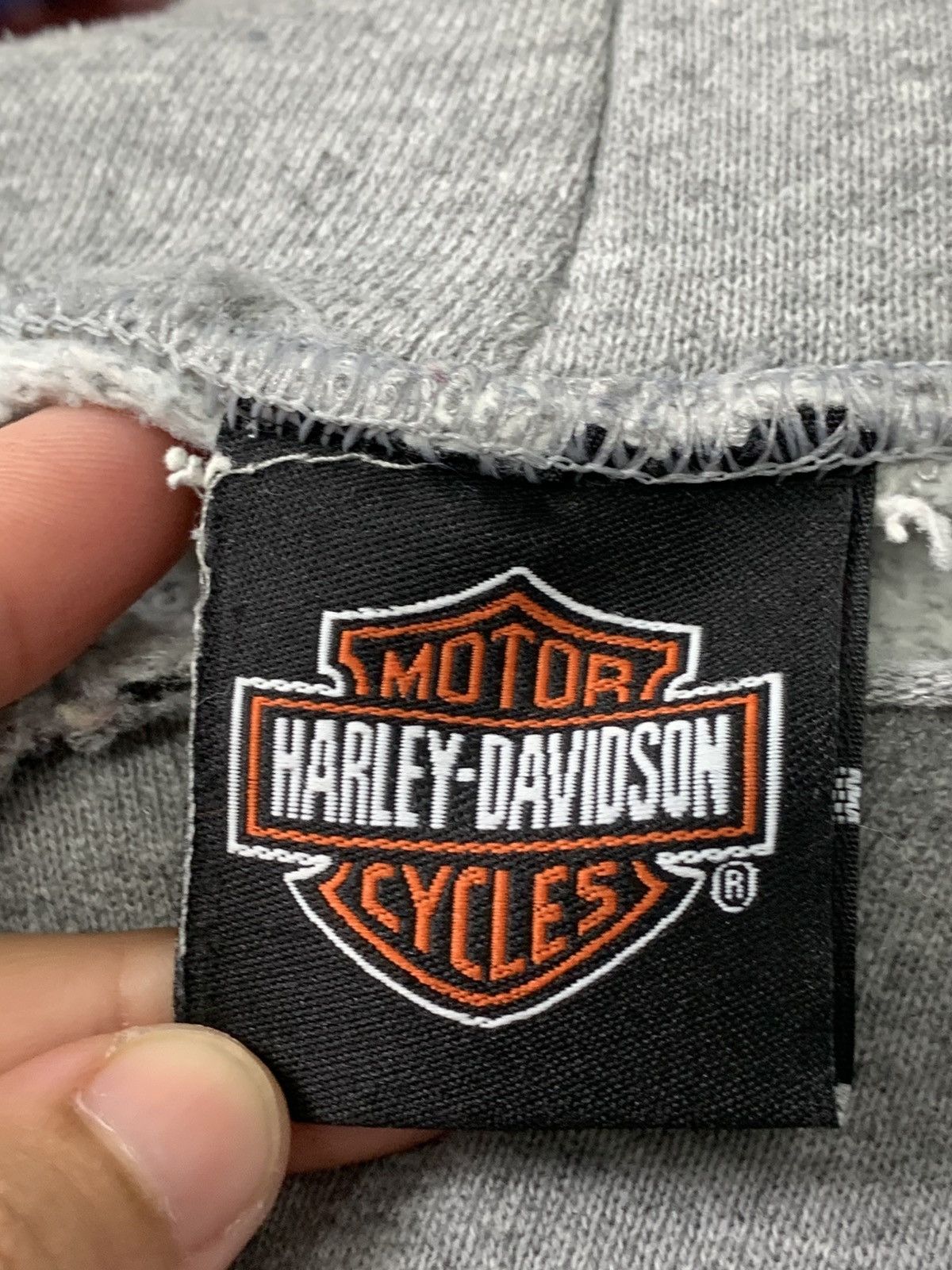 Harley Davidson × Vintage Vintage Harley Davidson Hoodie Size US L / EU 52-54 / 3 - 14 Thumbnail