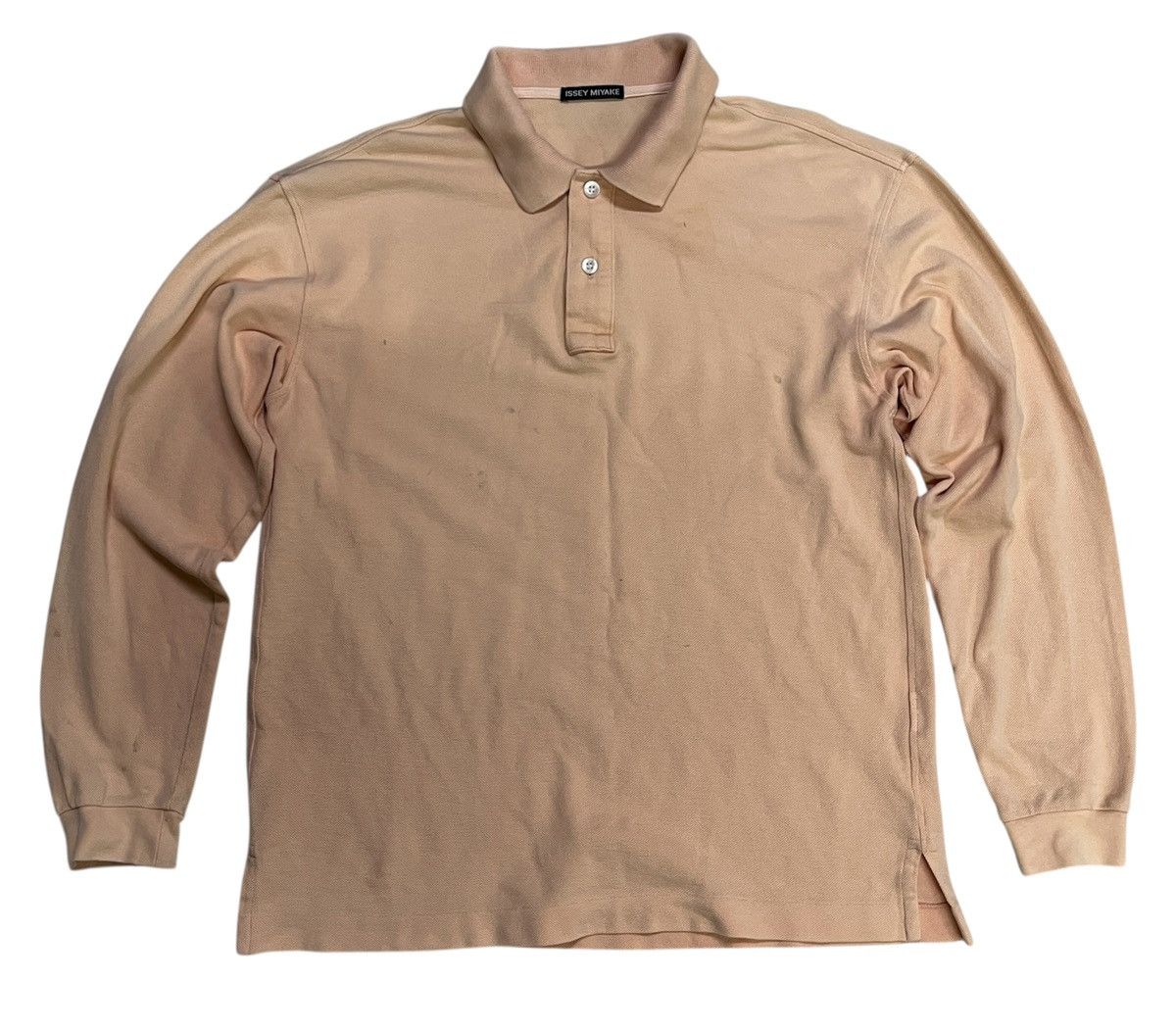 Issey Miyake × Vintage Vintage Issey Miyake Longsleeve Polo Shirt Size US S / EU 44-46 / 1 - 1 Thumbnail