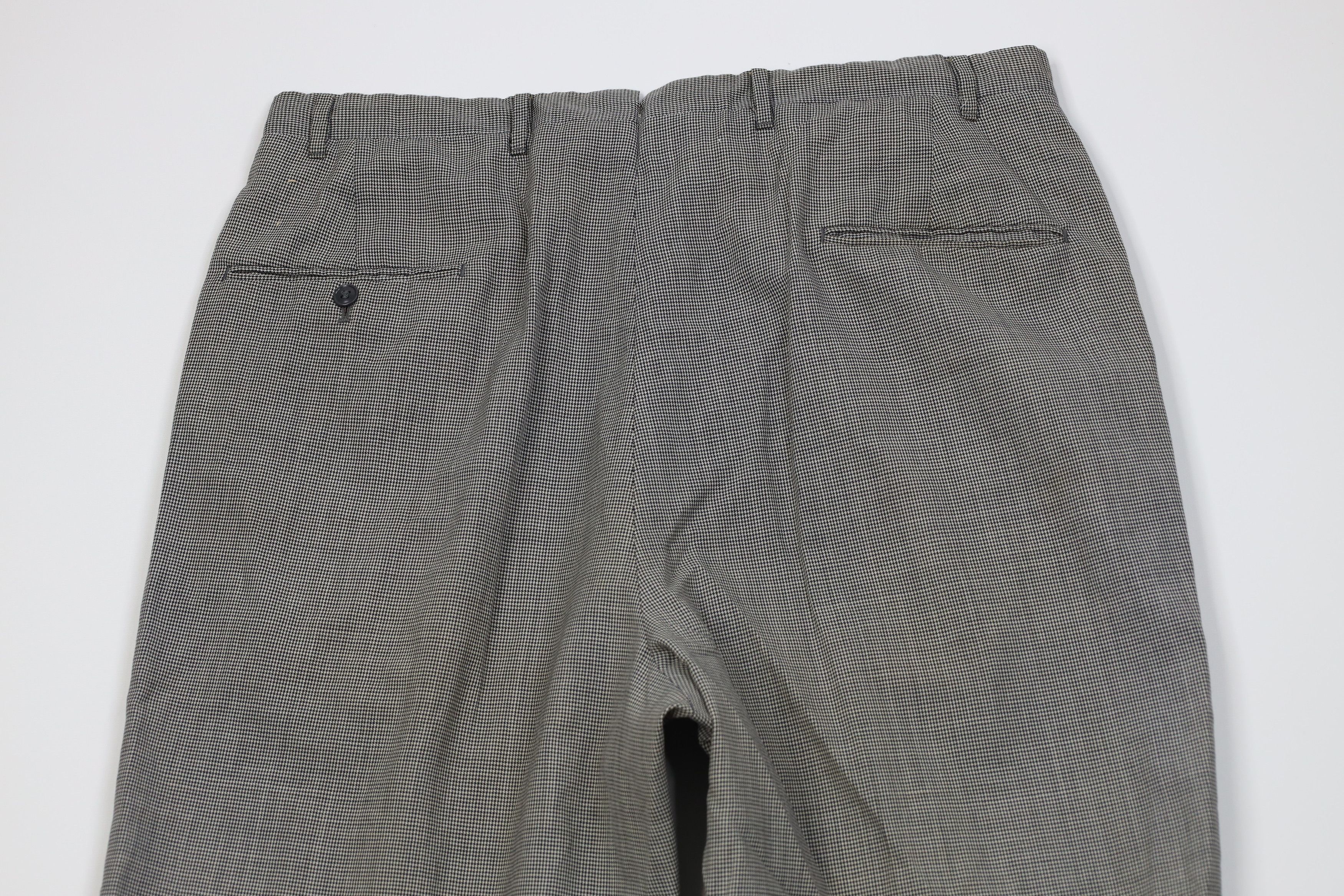 Vintage Vintage 50s Streetwear Wool Houndstooth Chino Pants USA Size US 36 / EU 52 - 11 Thumbnail