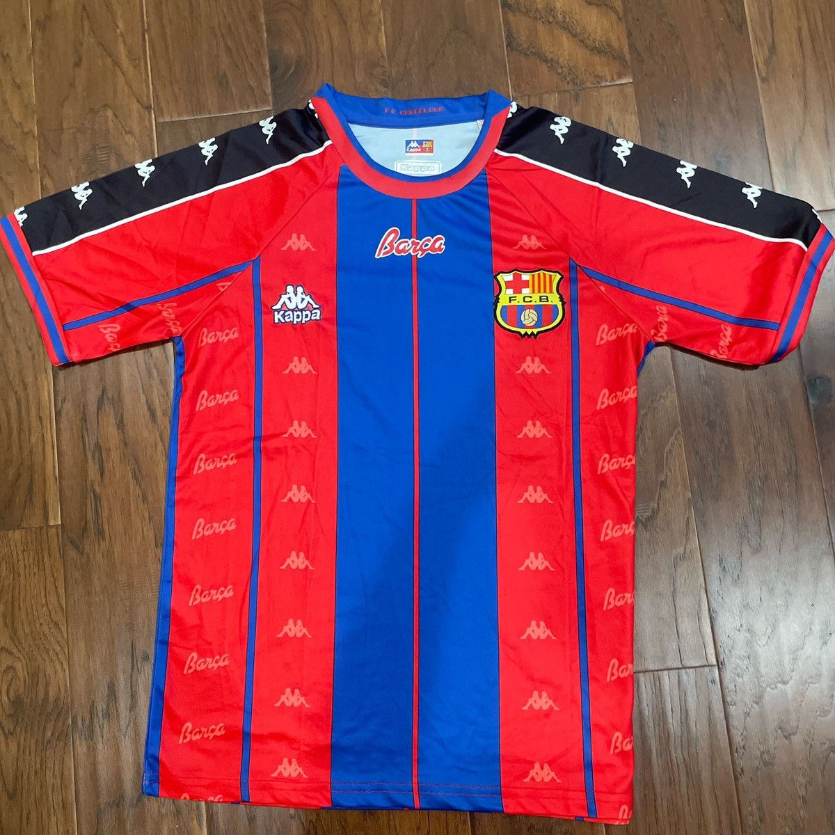 Kappa FC Barcelona Kappa 1997/98 Retro Edition Set Version Size US M / EU 48-50 / 2 - 1 Thumbnail