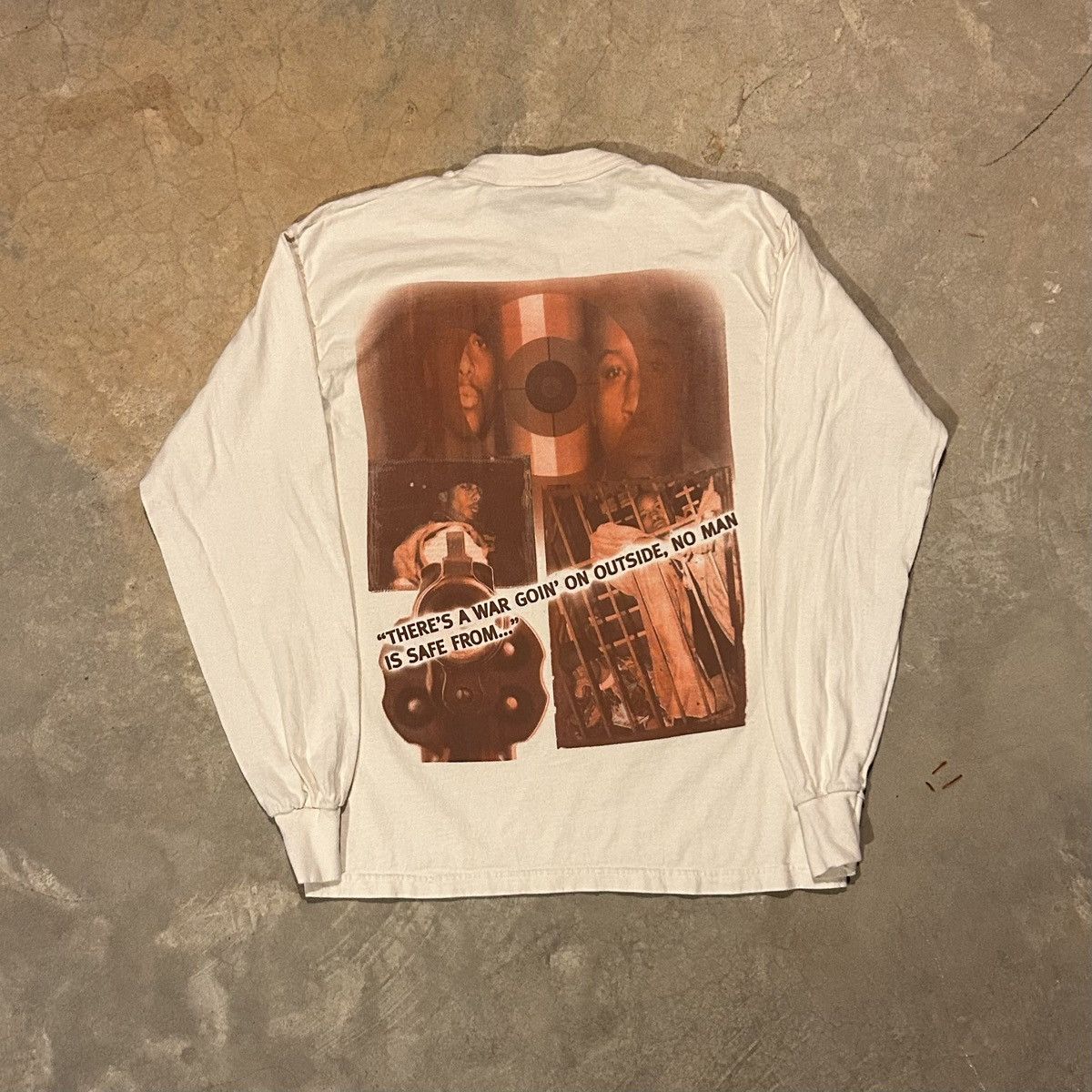 Rap Tees × Vintage Crazy Vintage 90s Mobb Deep Survival of the Fittest Rap Tee Size US L / EU 52-54 / 3 - 4 Thumbnail