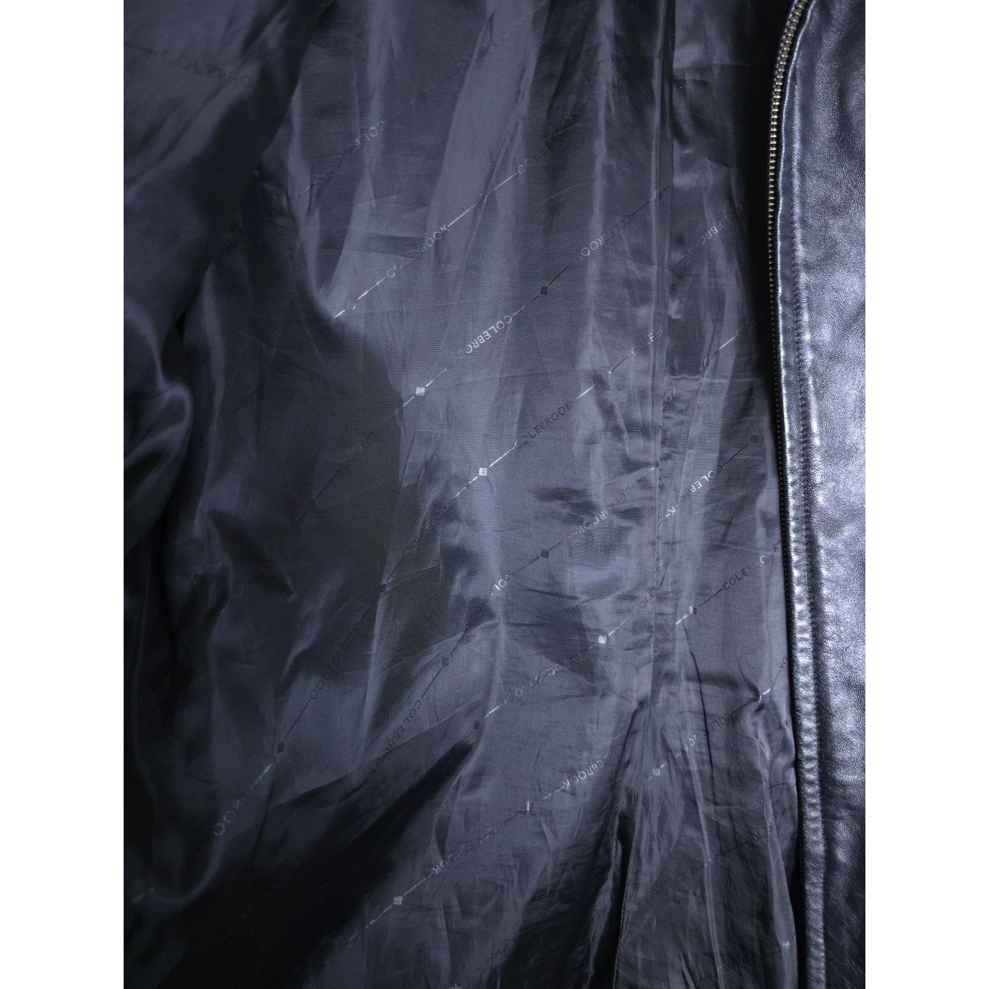 Vintage Colebrook Essentials Mens Black Leather Jacket XL Size US XL / EU 56 / 4 - 7 Thumbnail